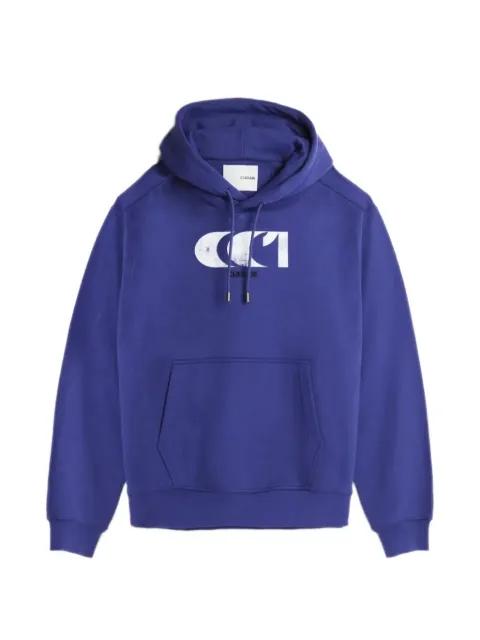 CC1 logo-print hoodie by CIARAN