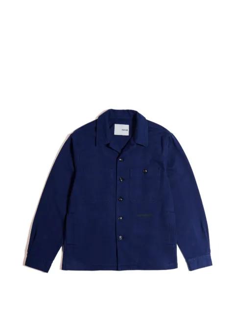 x Parallelle logo-embroidered cotton-twill overshirt by CIARAN