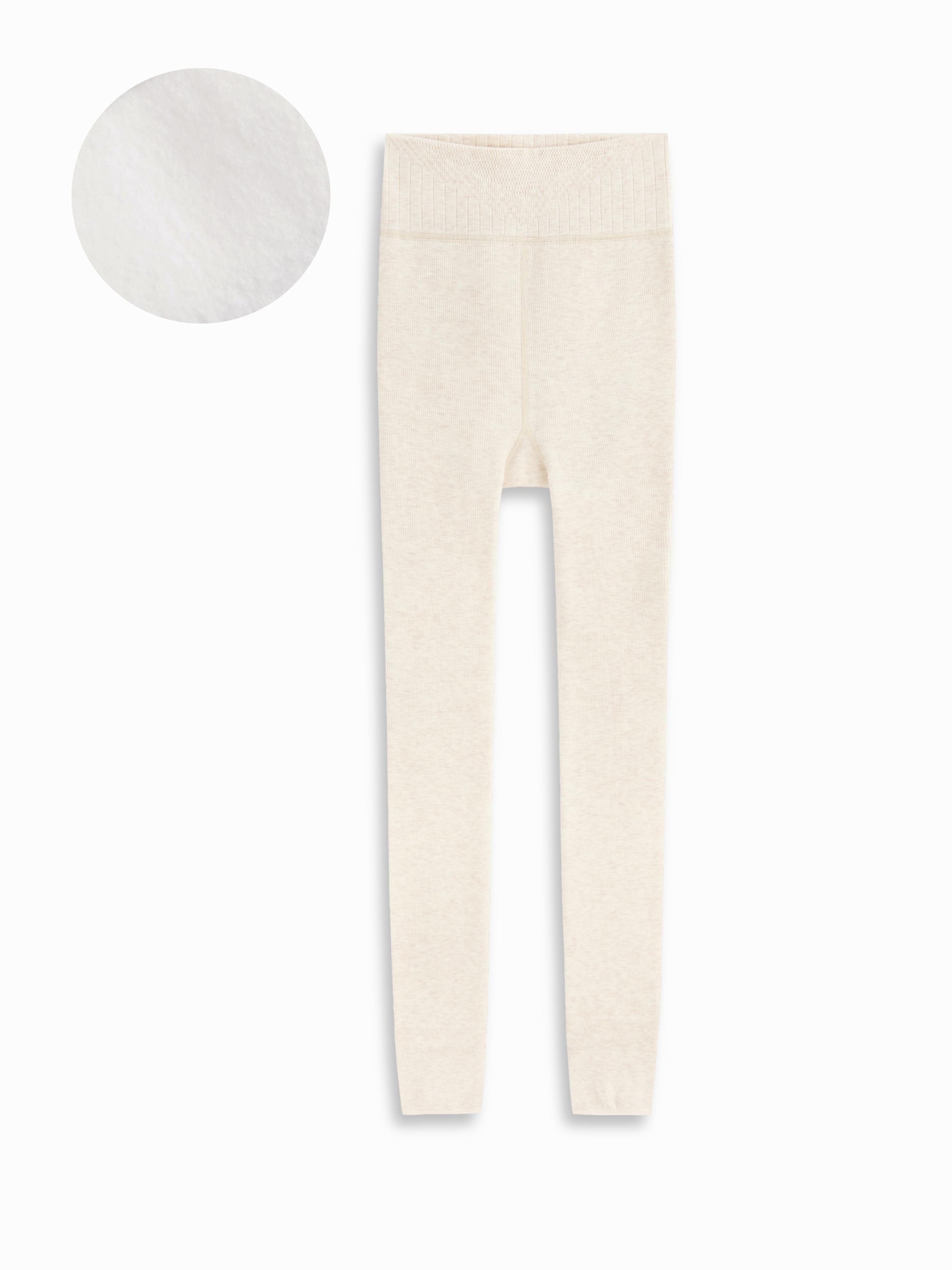1900D FLEECE-LINED THICKENED STIRRUP TIGHTS by CIDER