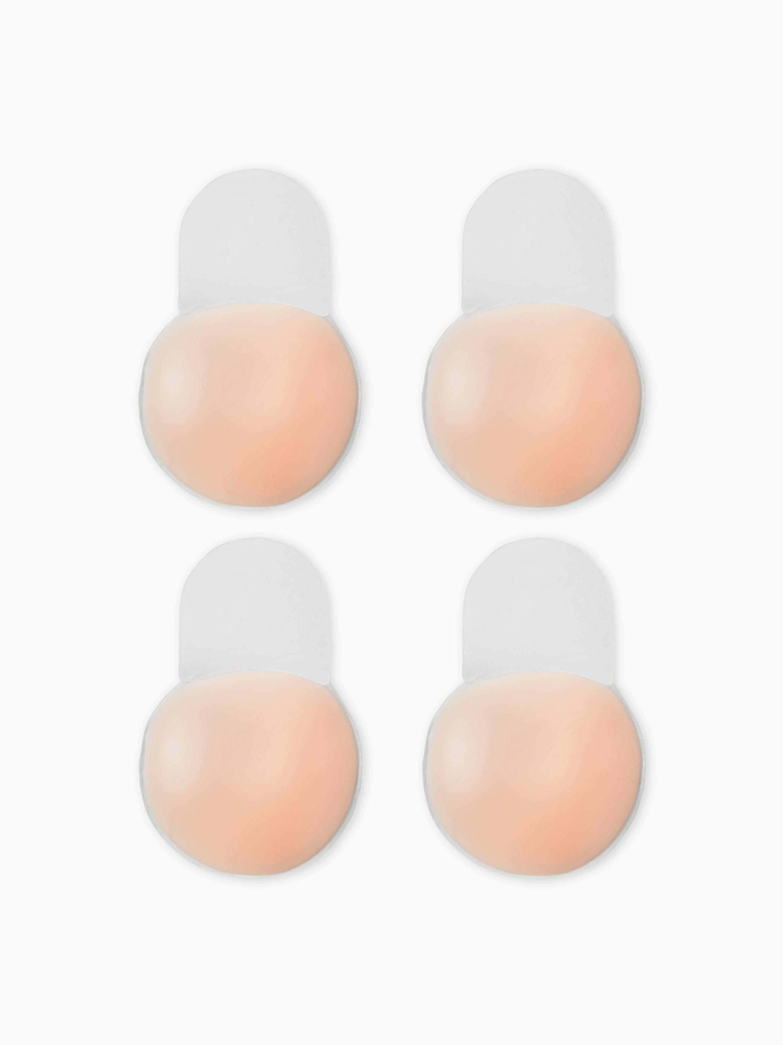 2 PAIRS REUSABLE ADHESIVE PUSH UP NIPPLE COVER by CIDER