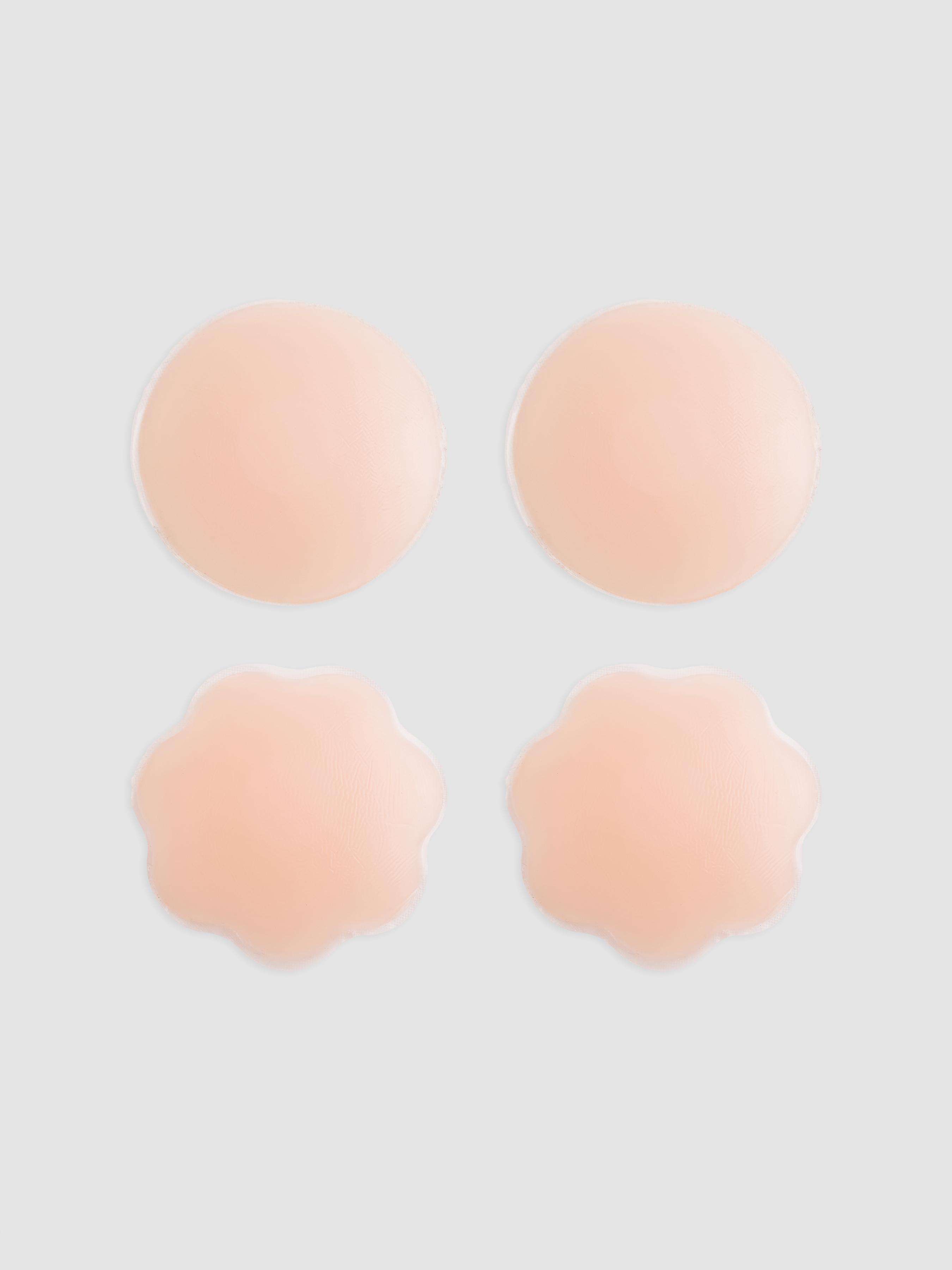 2 Pairs Reusable Adhesive Silicone Nipple Covers by CIDER