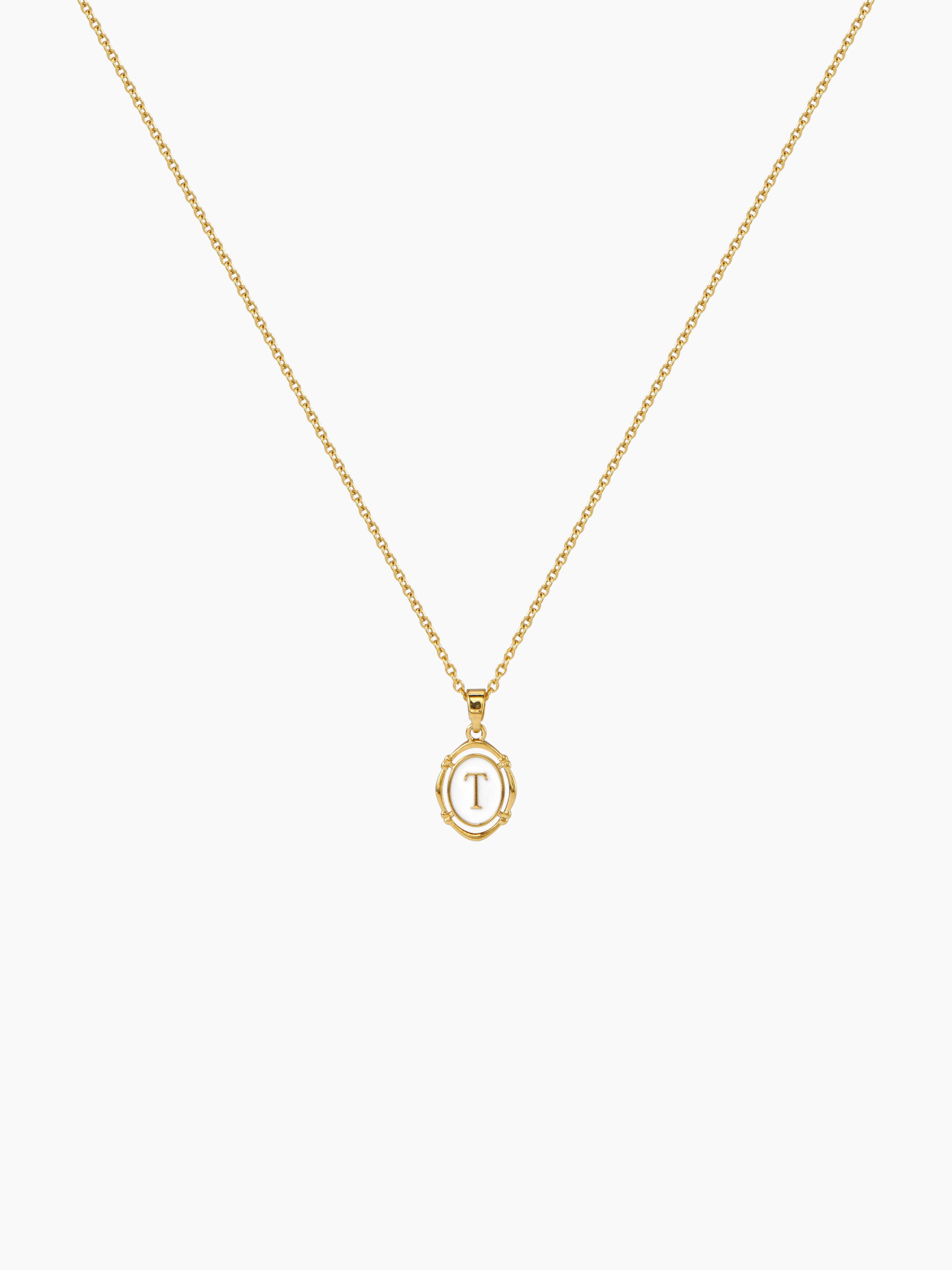 26-LETTER PENDANT NECKLACE by CIDER