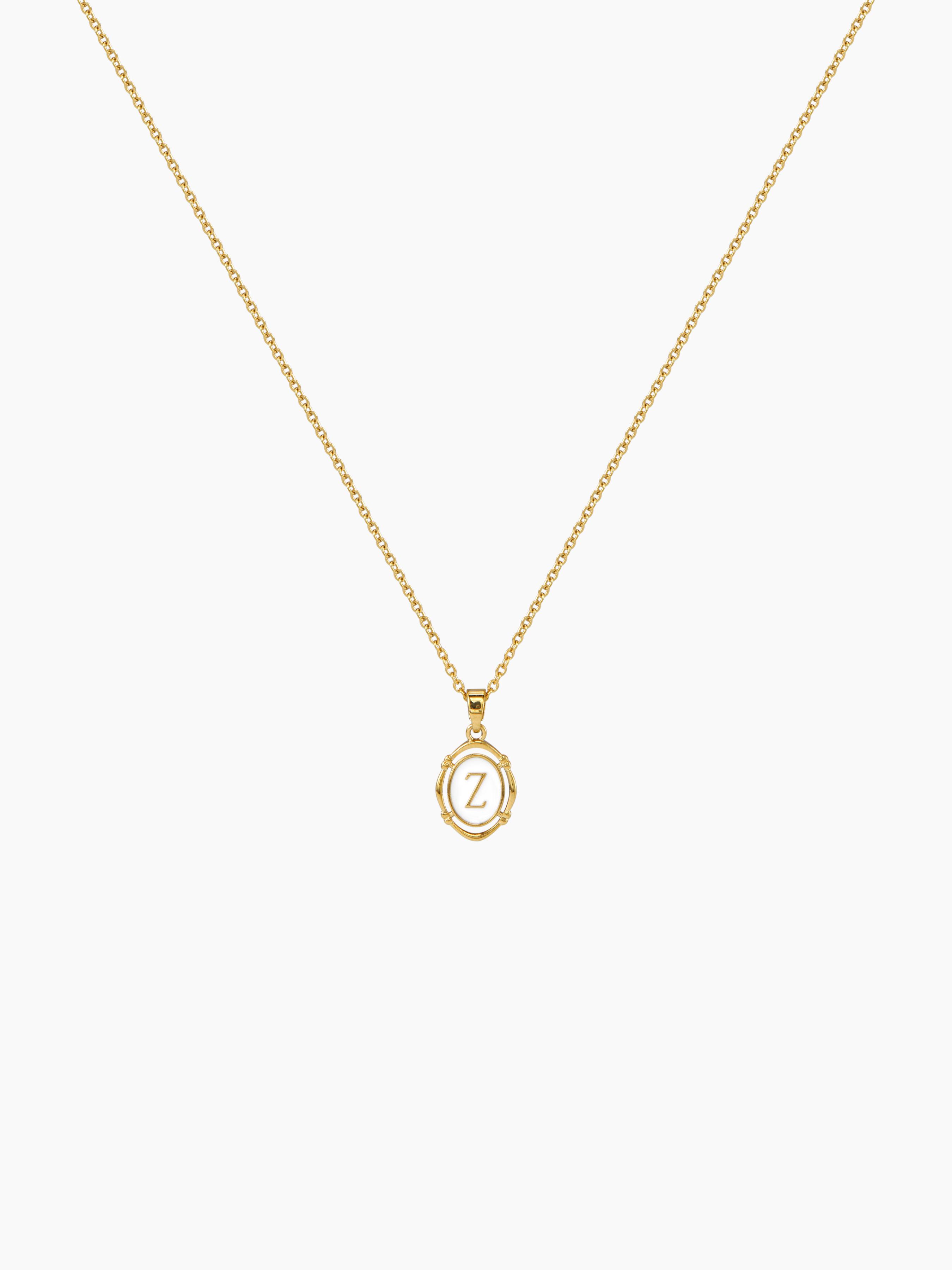 26-LETTER PENDANT NECKLACE by CIDER
