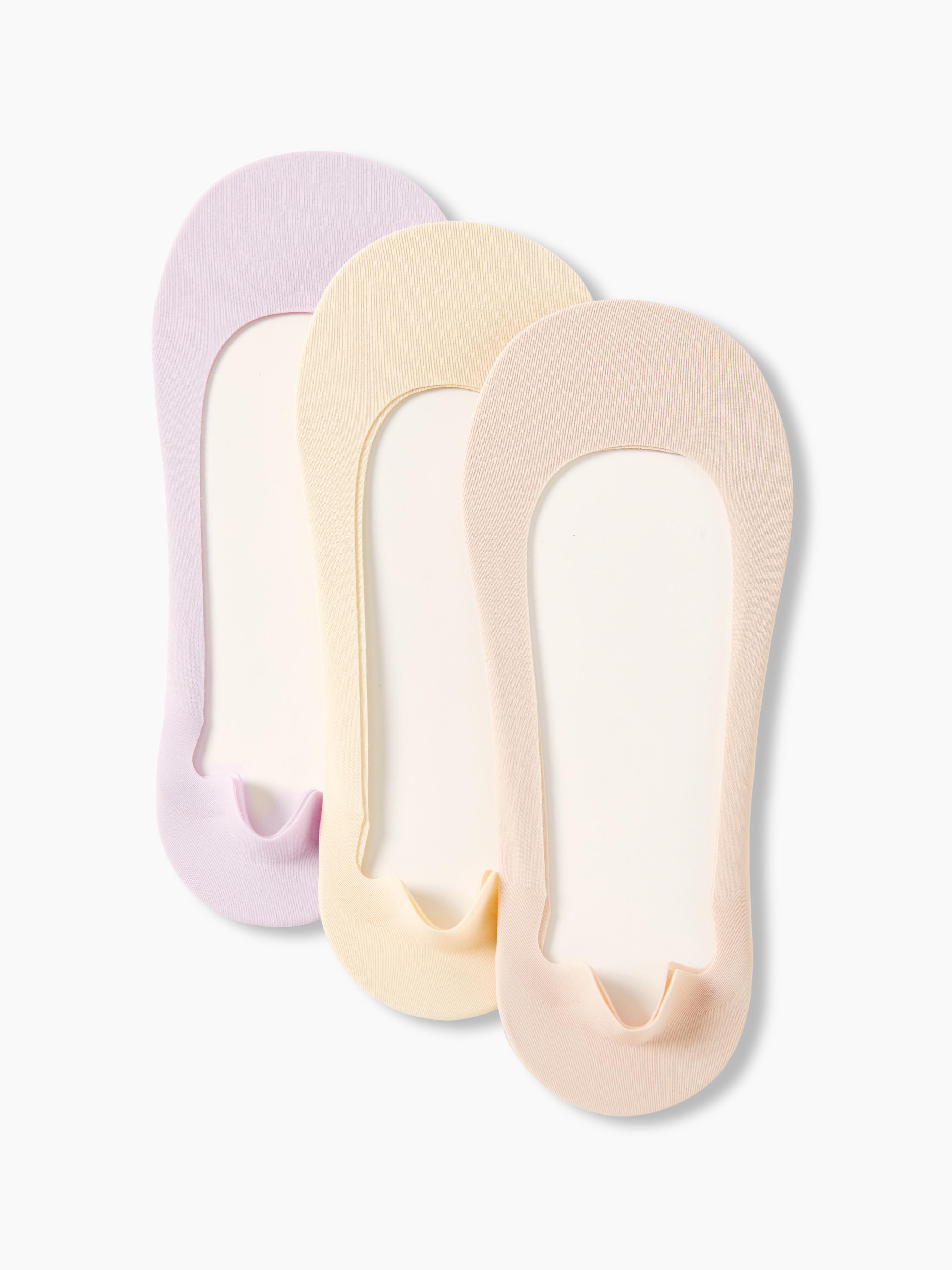 3 PAIRS ICE SILK INVISIBLE SOCKS by CIDER
