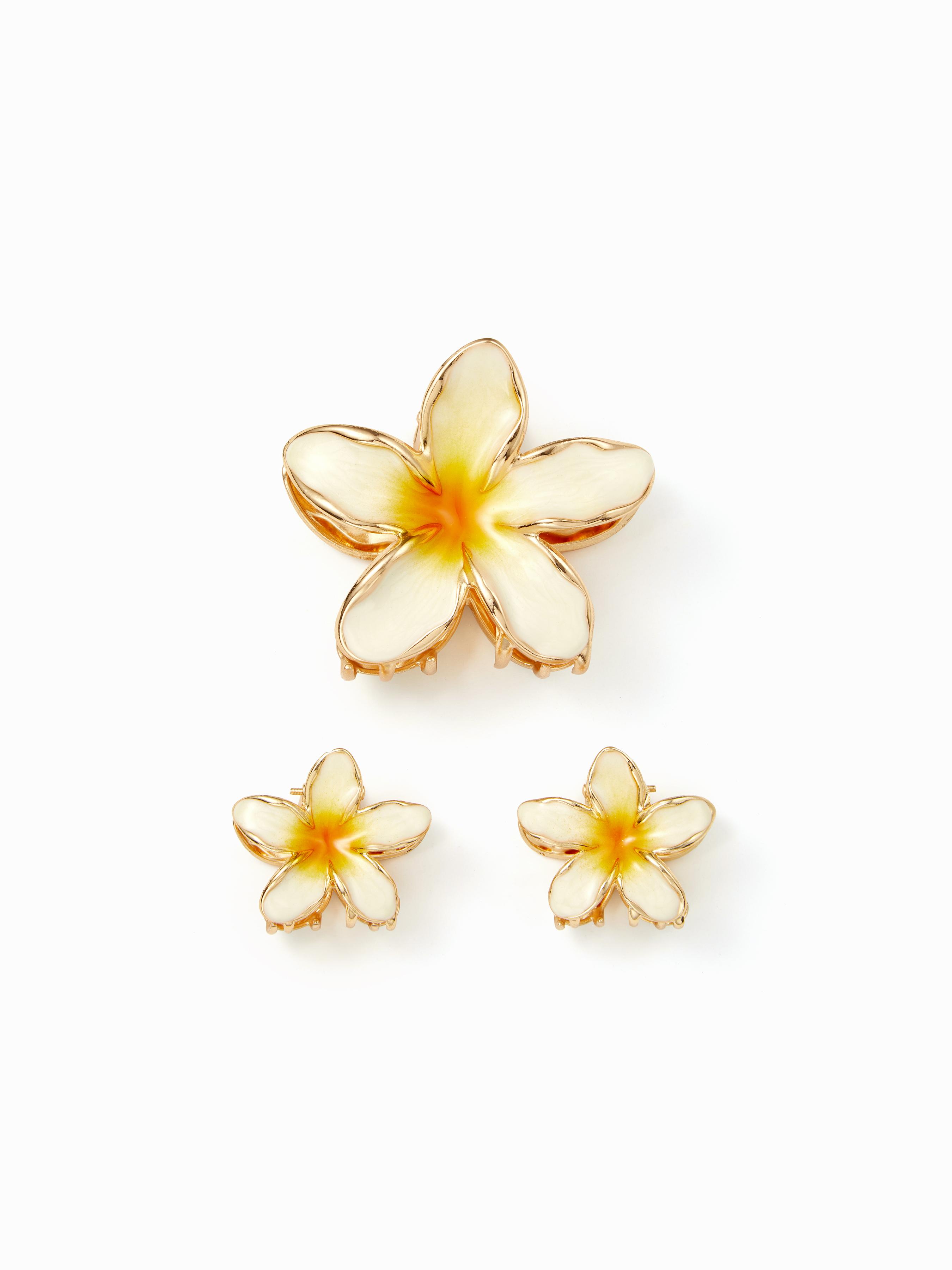 3 PCS FLOWER HAIR CLAW SET by CIDER