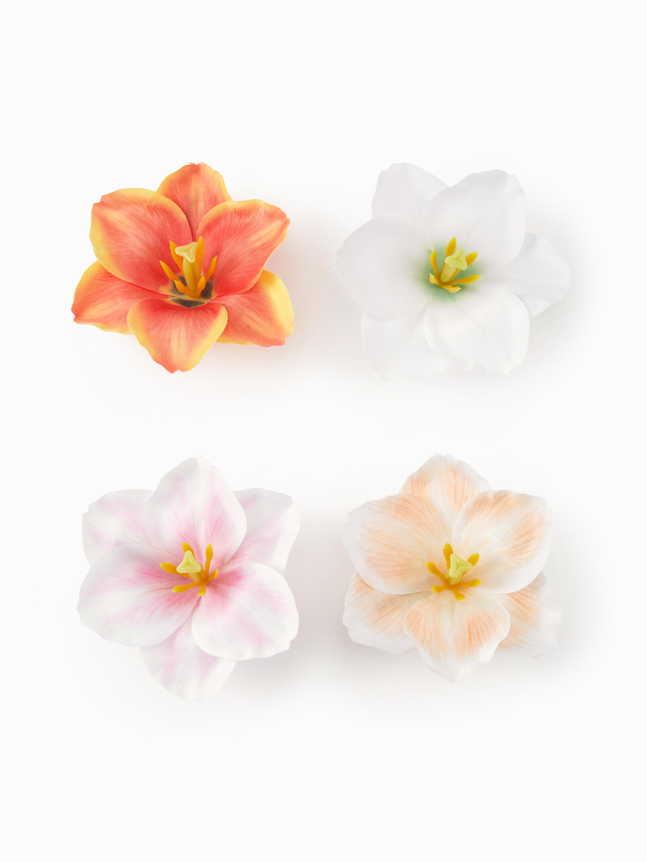 4PCS FLOWER HAIR CLIP SET by CIDER