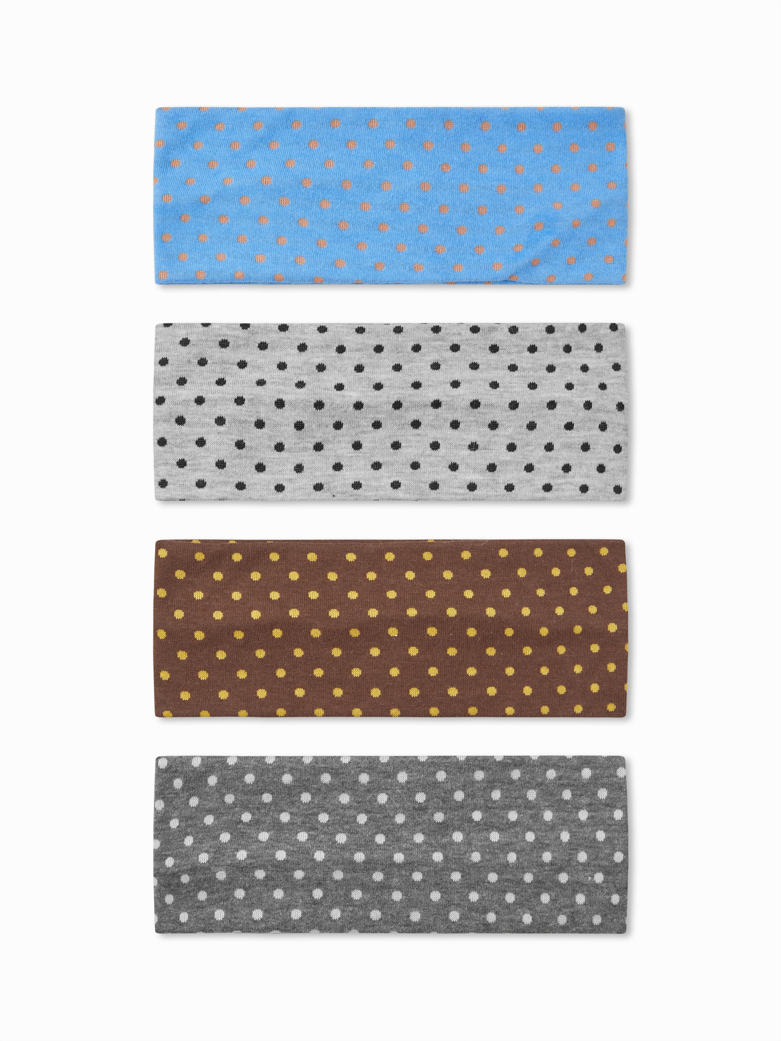4PCS POLKA DOT HEADBAND by CIDER