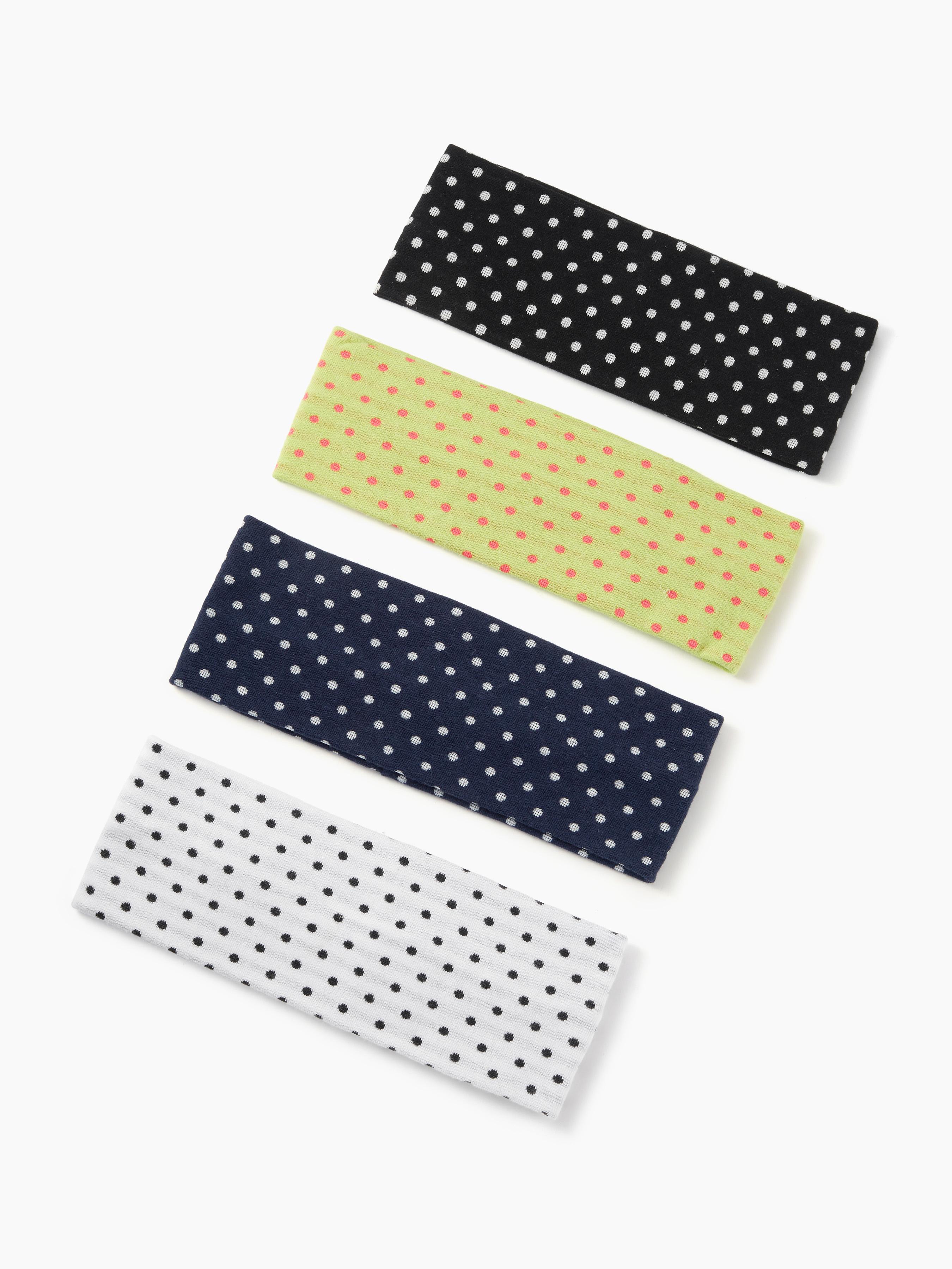 4PCS POLKA DOT HEADBAND by CIDER