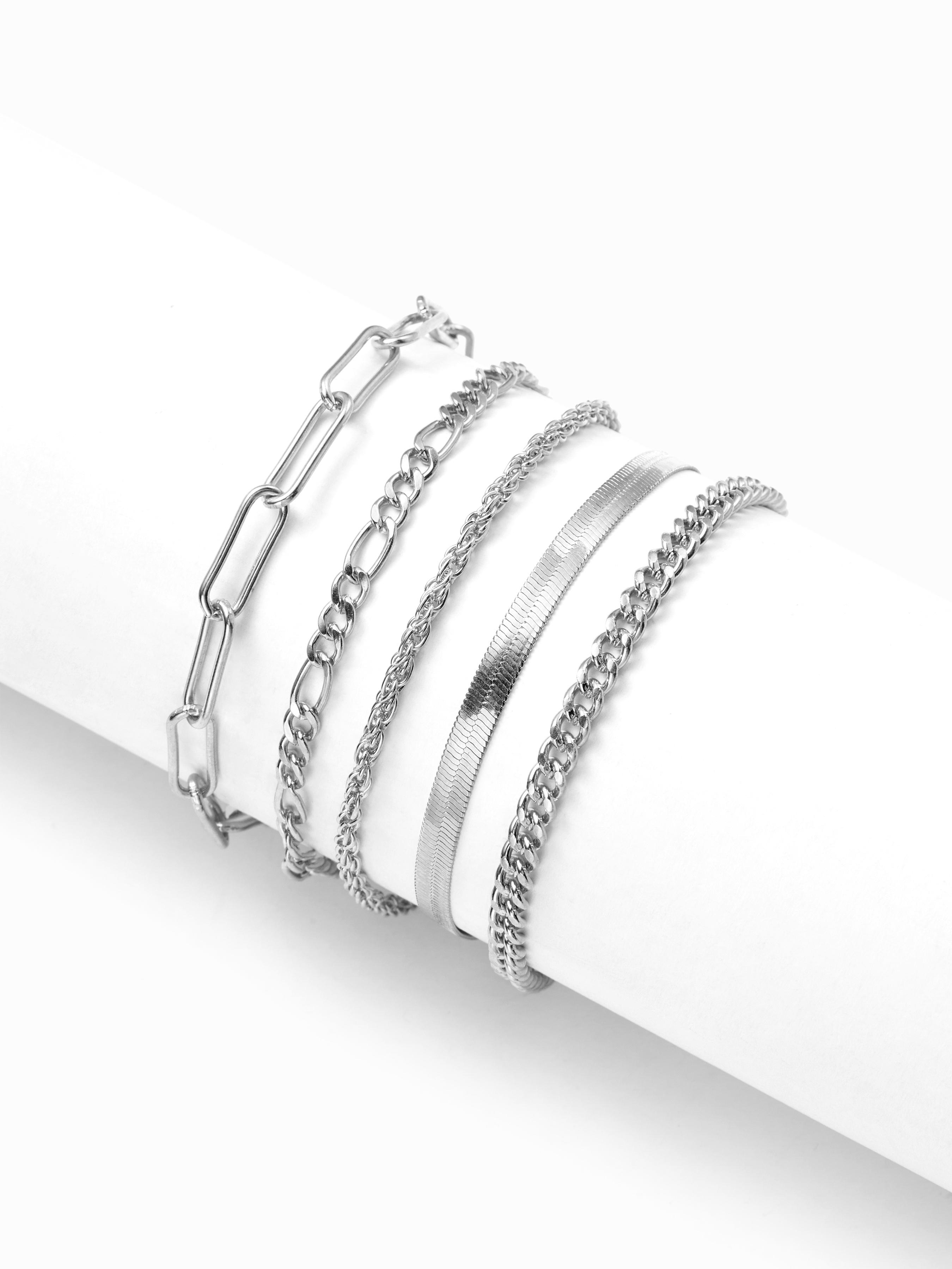 5PCS CHAIN BRACELET SET by CIDER