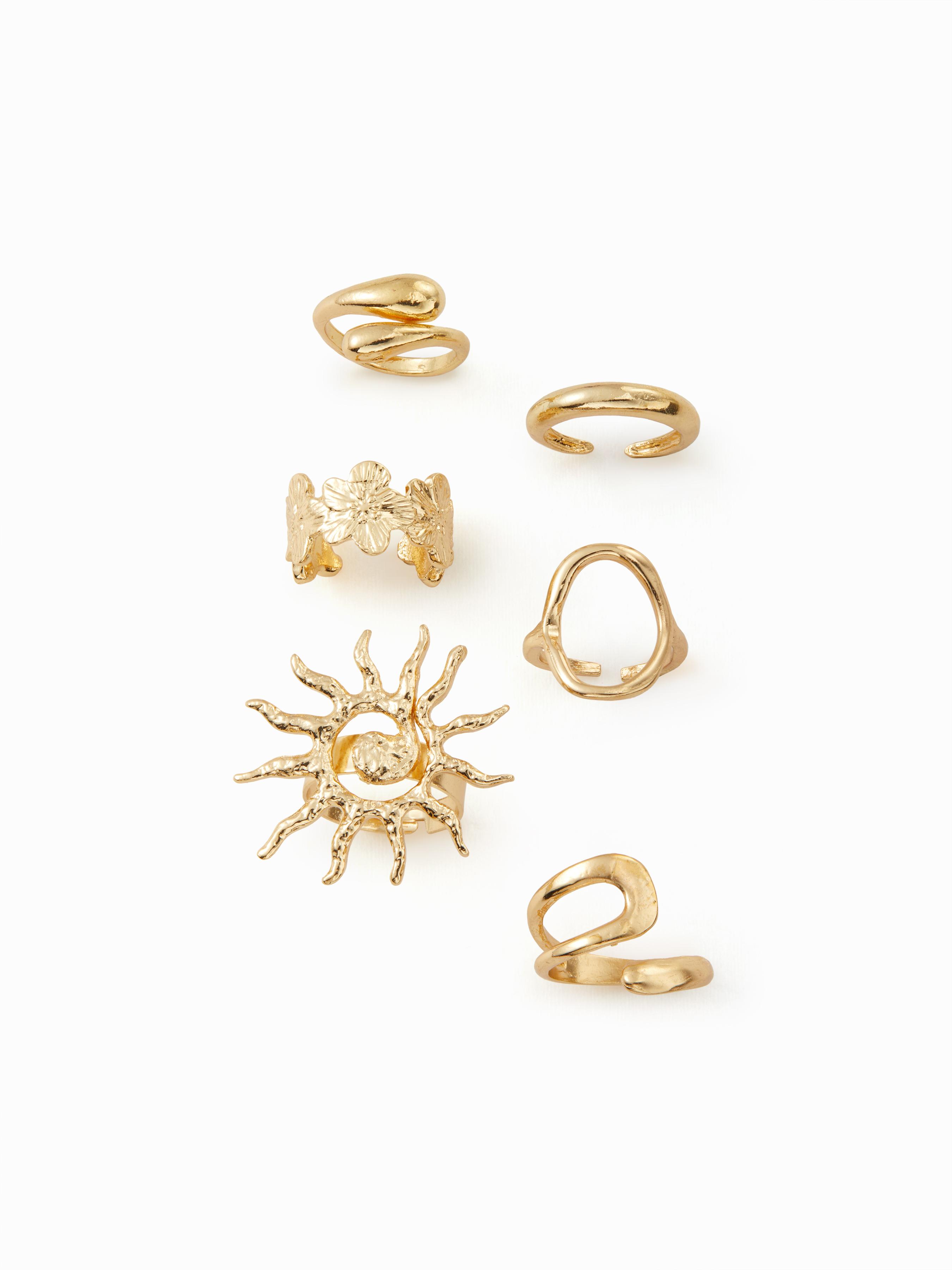 6PCS RING SET by CIDER