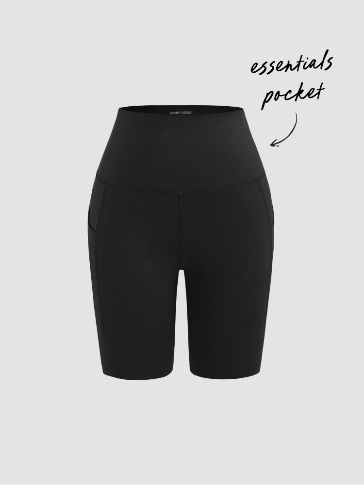 7" High Rise Pocket Biker Shorts by CIDER