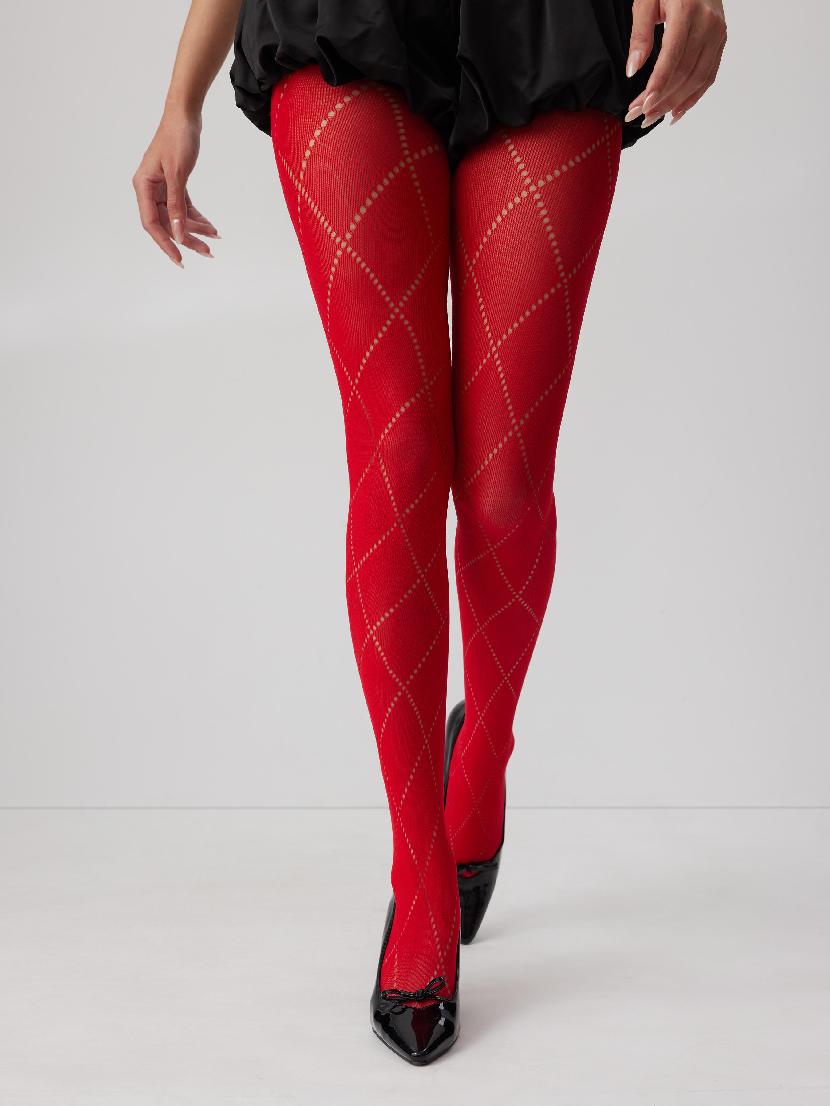 ARGYLE KNITTED TIGHTS by CIDER