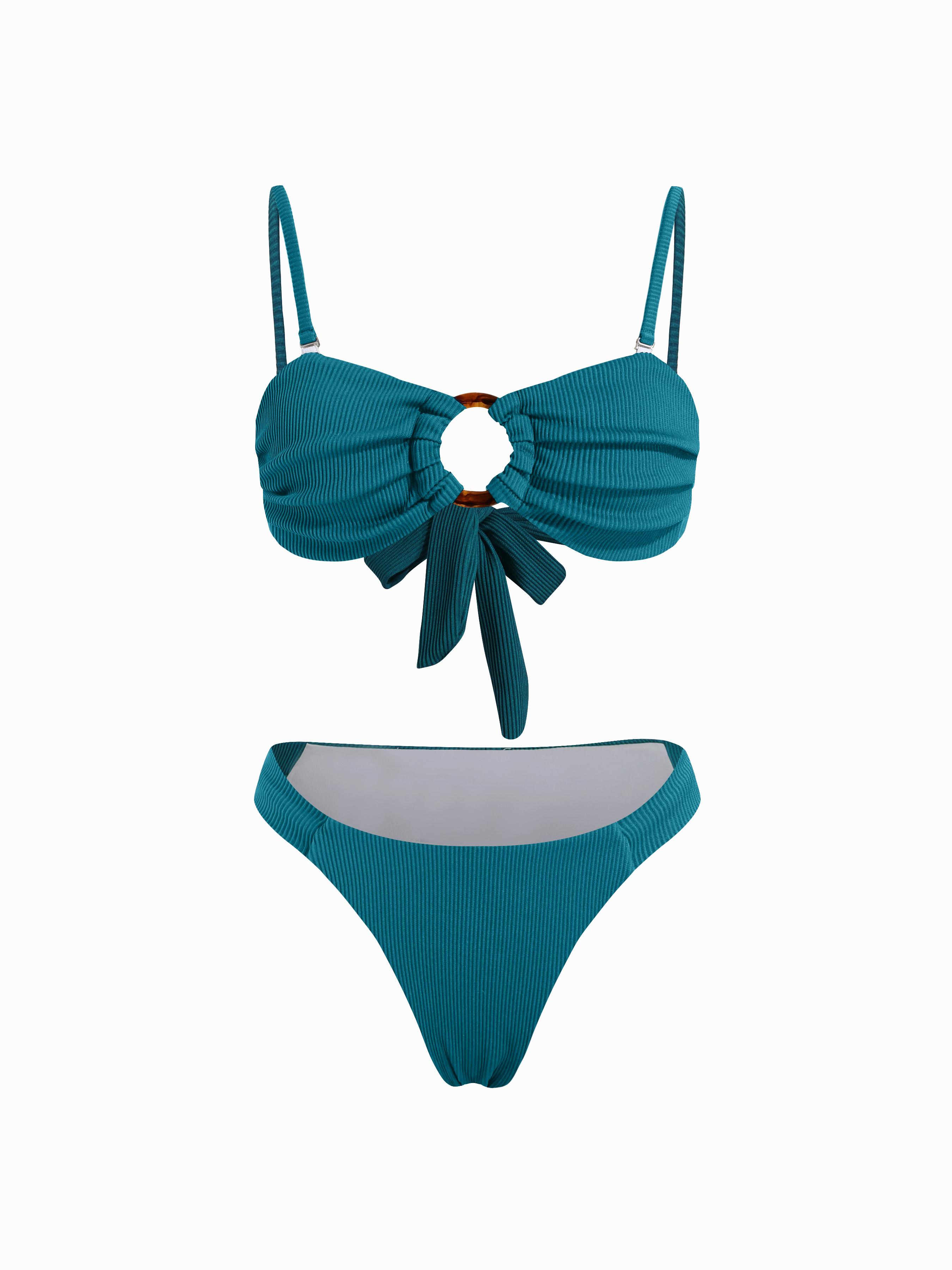 Anpassbare Riemen Schleifen-Bikini-Set by CIDER