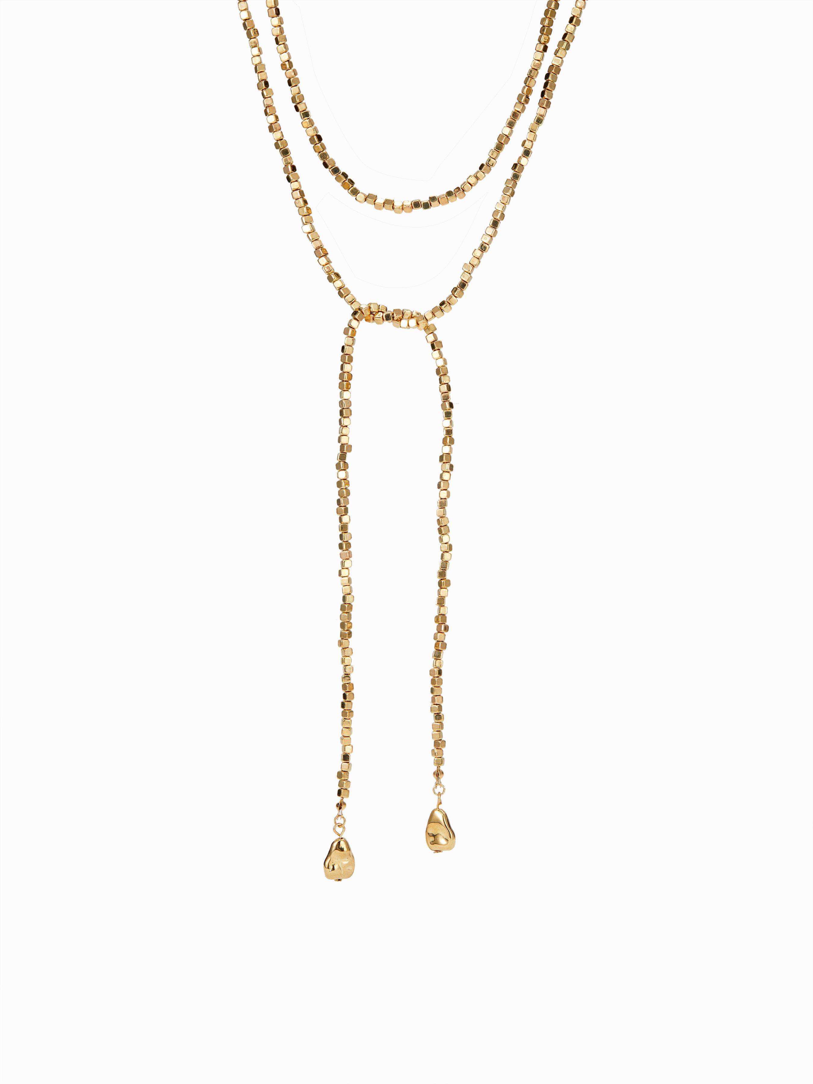 BEADED  NECKLACE by CIDER