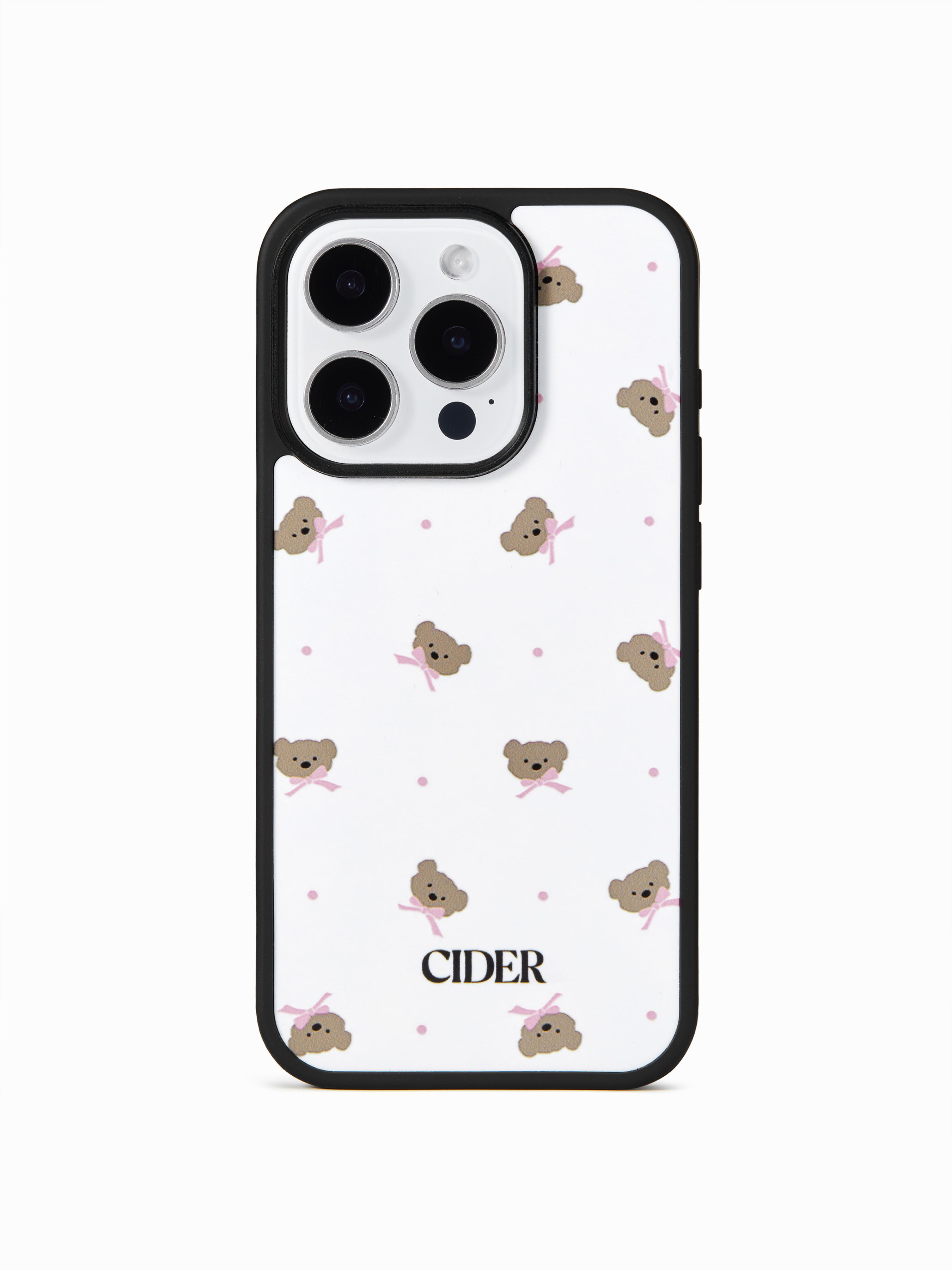 BEAR & BOWKNOT PHONE CASE by CIDER