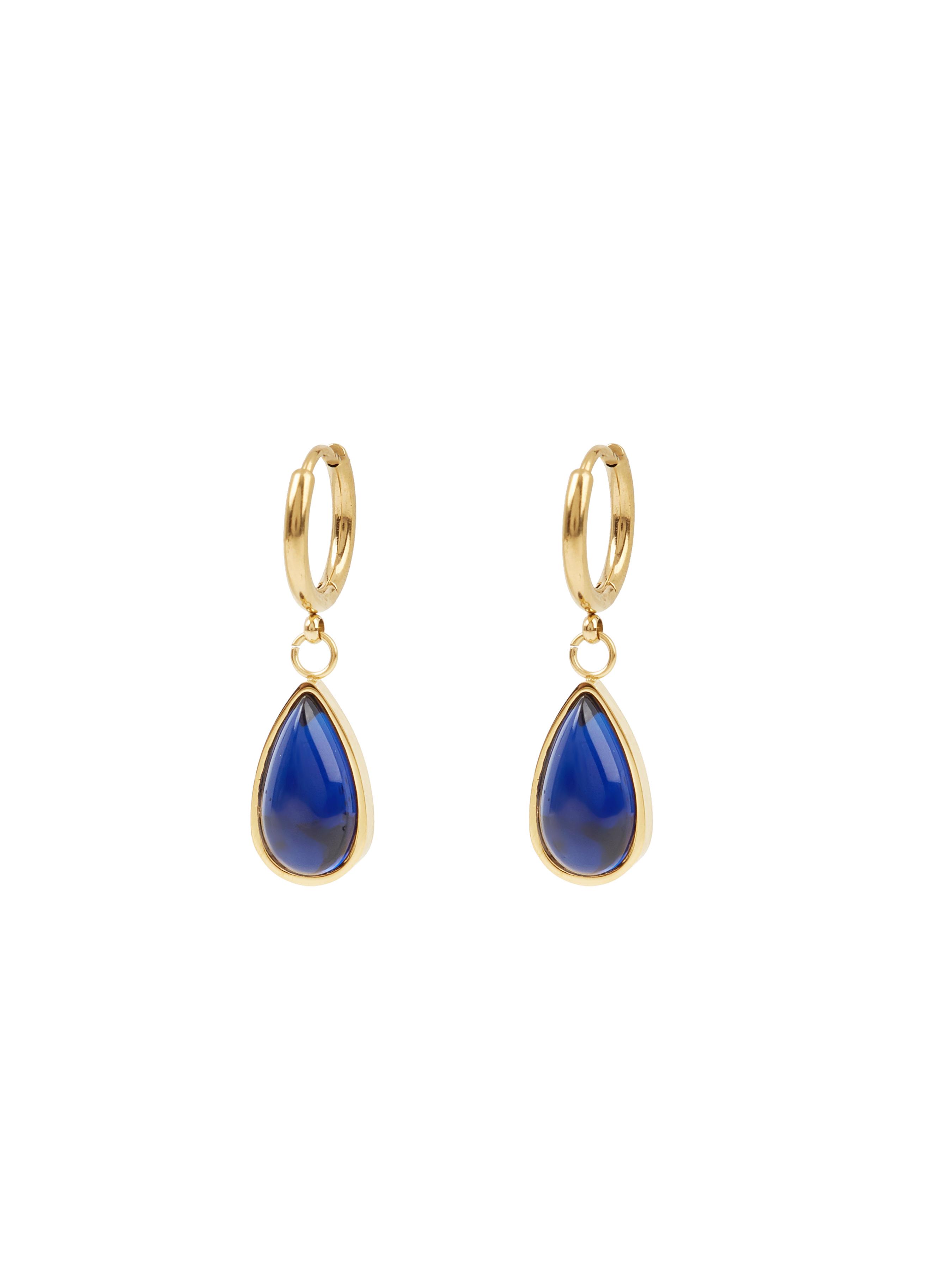 BIRTHSTONE WATER DROP EARRINGS by CIDER