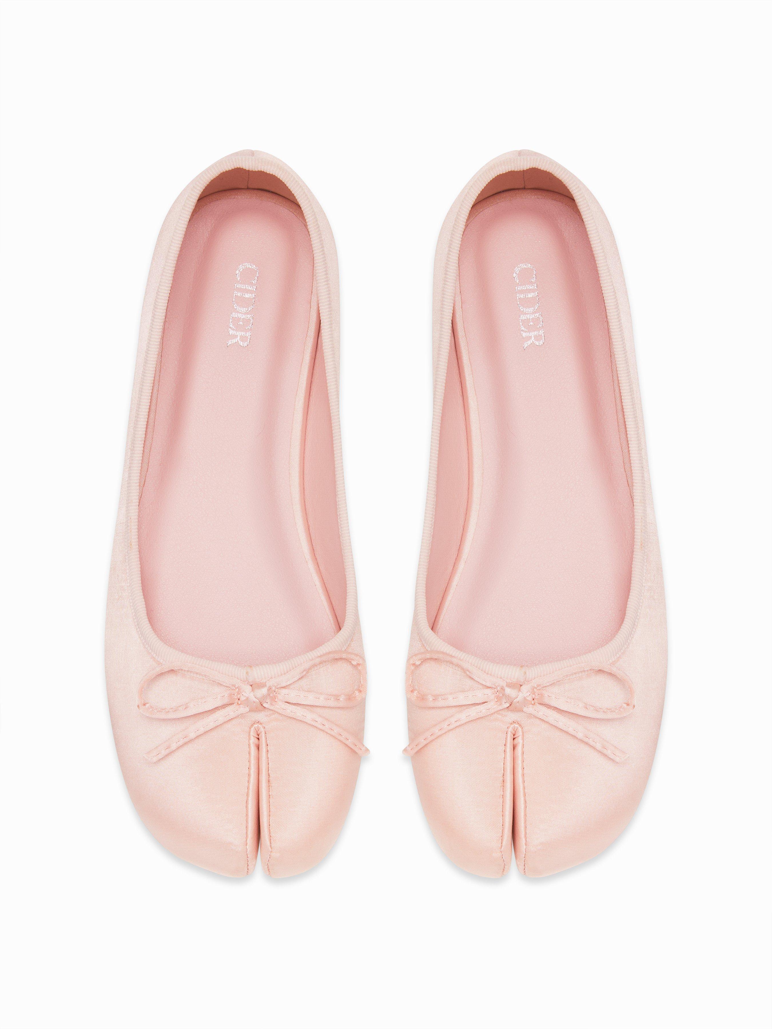 BOWKNOT DECOR MARY JANE FLATS by CIDER