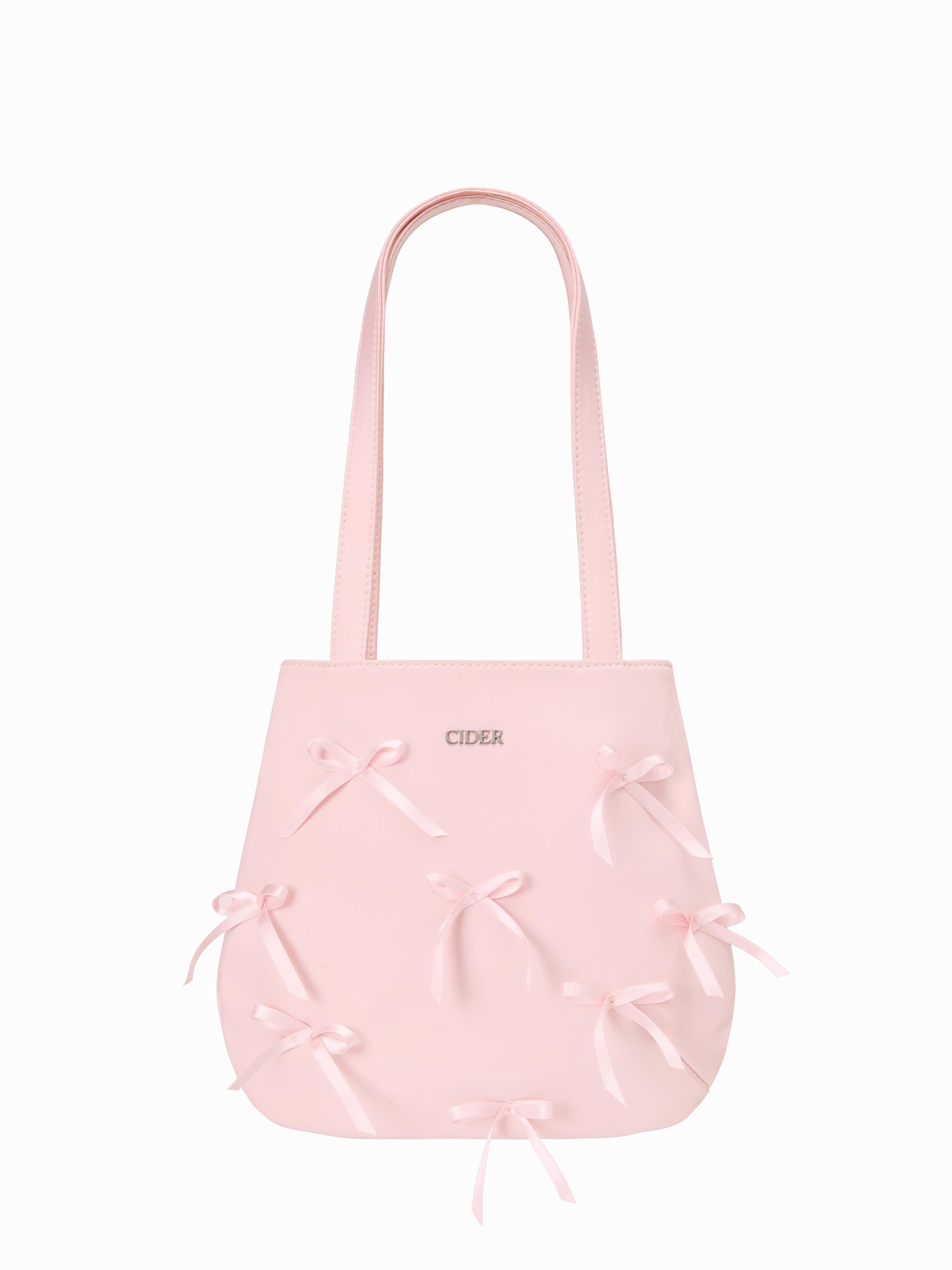 BOWKNOT DECOR SHOULDER BAG by CIDER