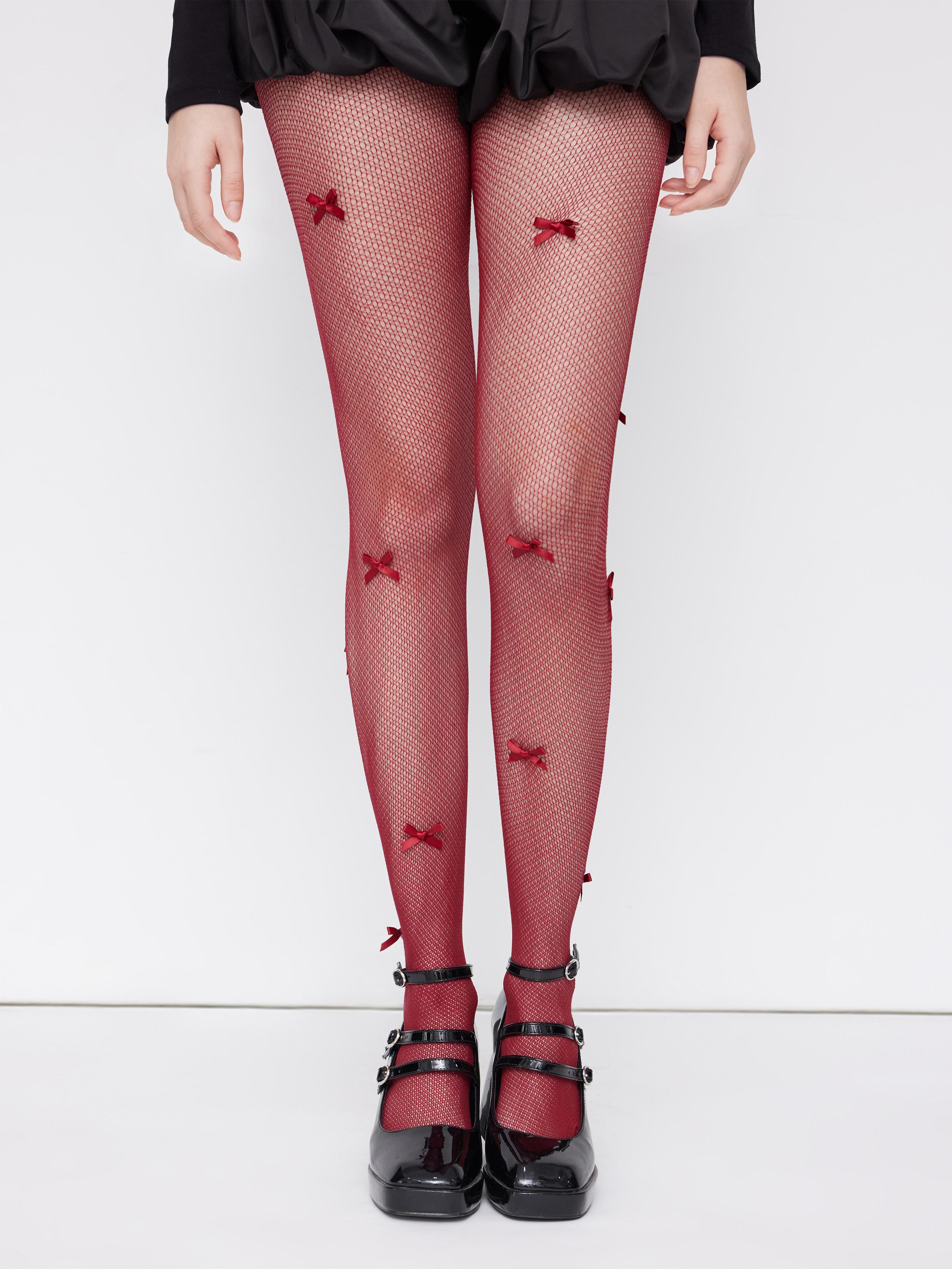BOWKNOT DECOR  TIGHTS by CIDER