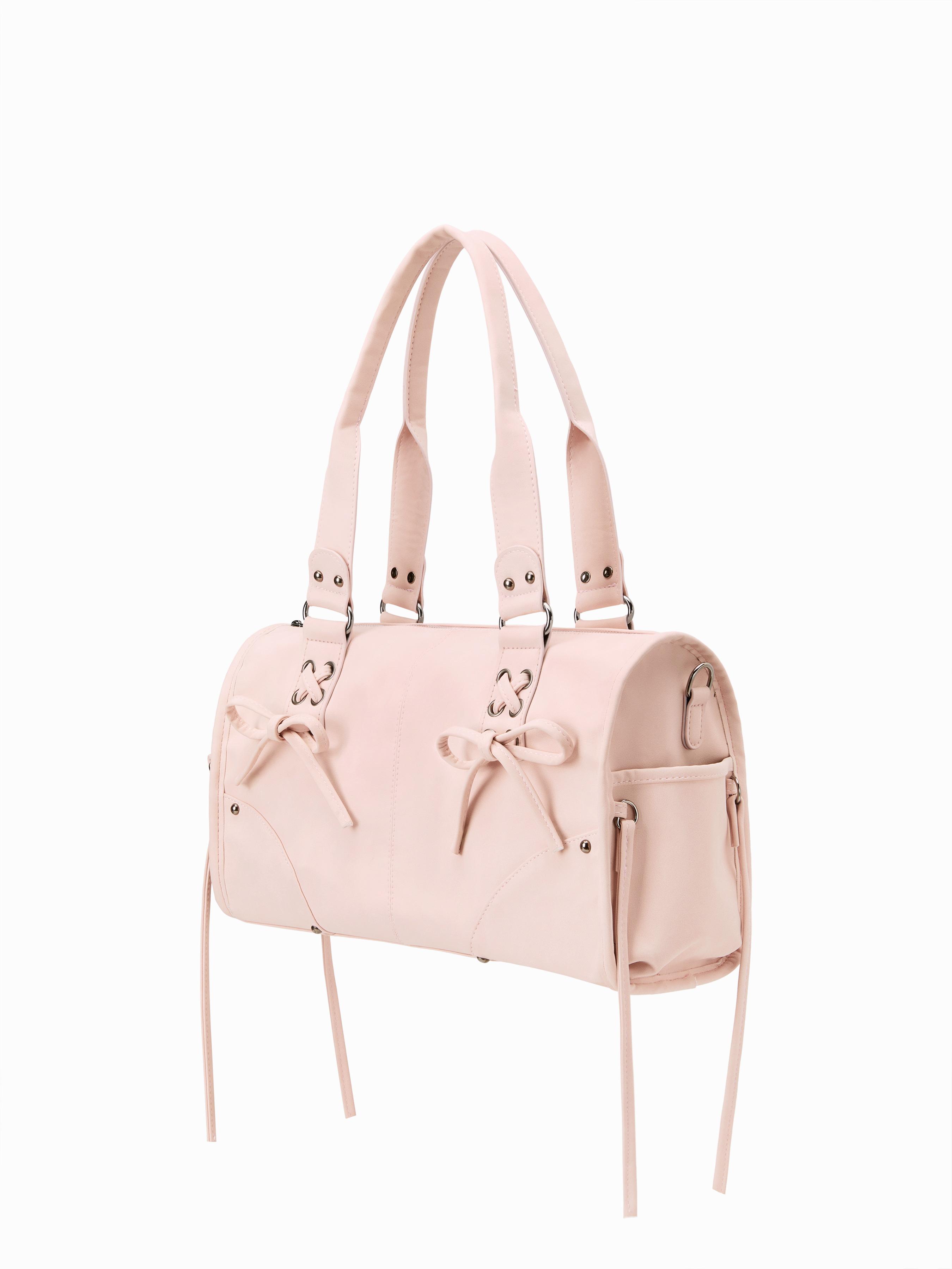 BOWKNOT STUDDED SHOULDER BAG by CIDER