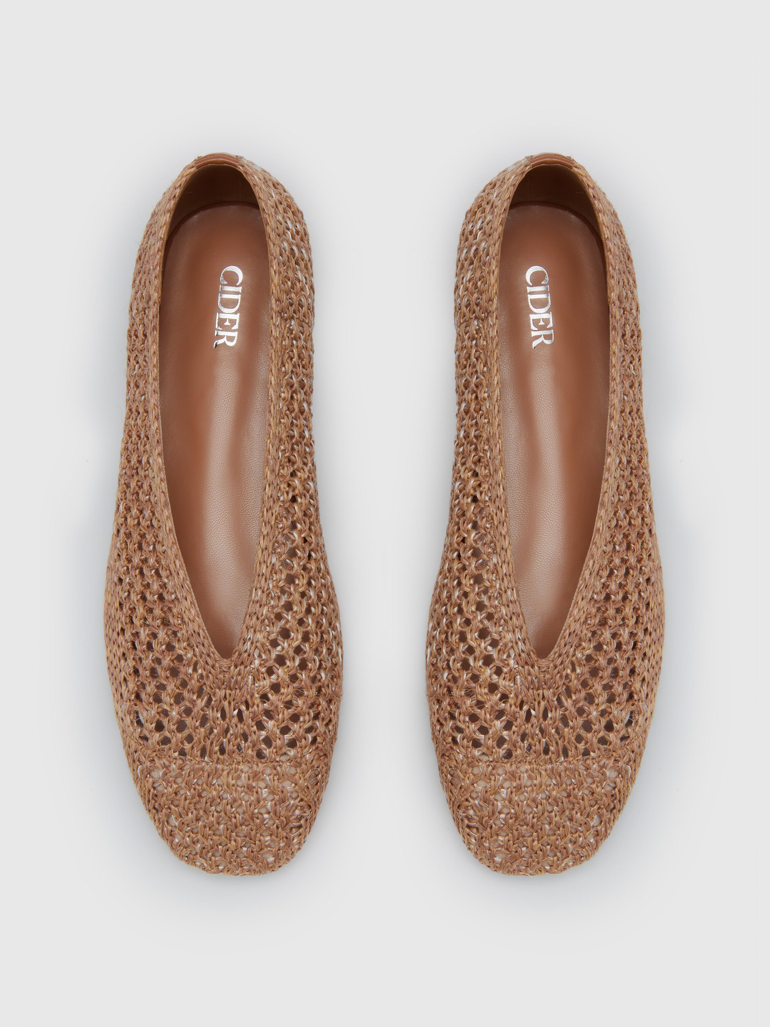 BRAIDED FLATS by CIDER