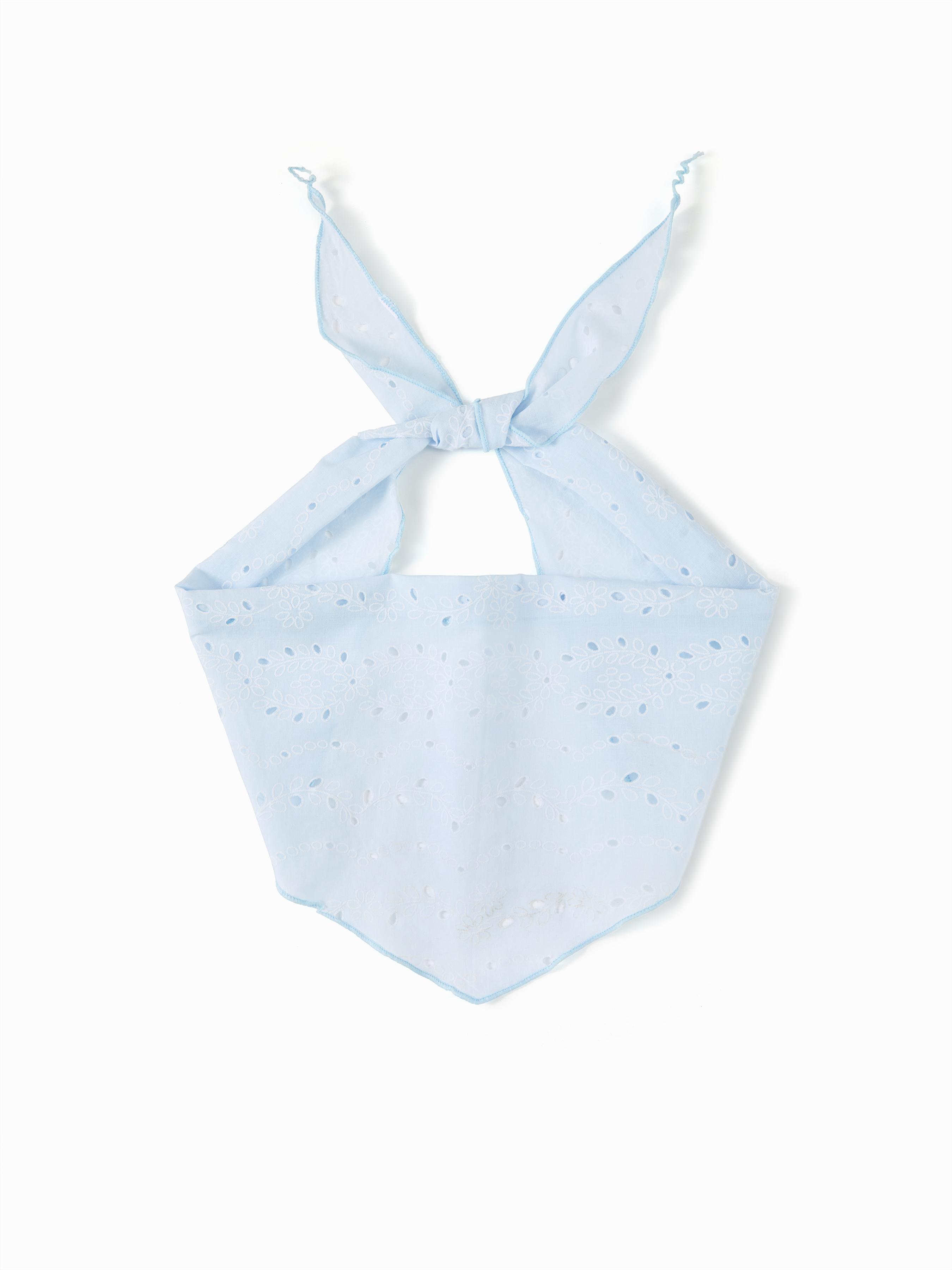 BRODERIE ANGLAISE HEADSCARF by CIDER