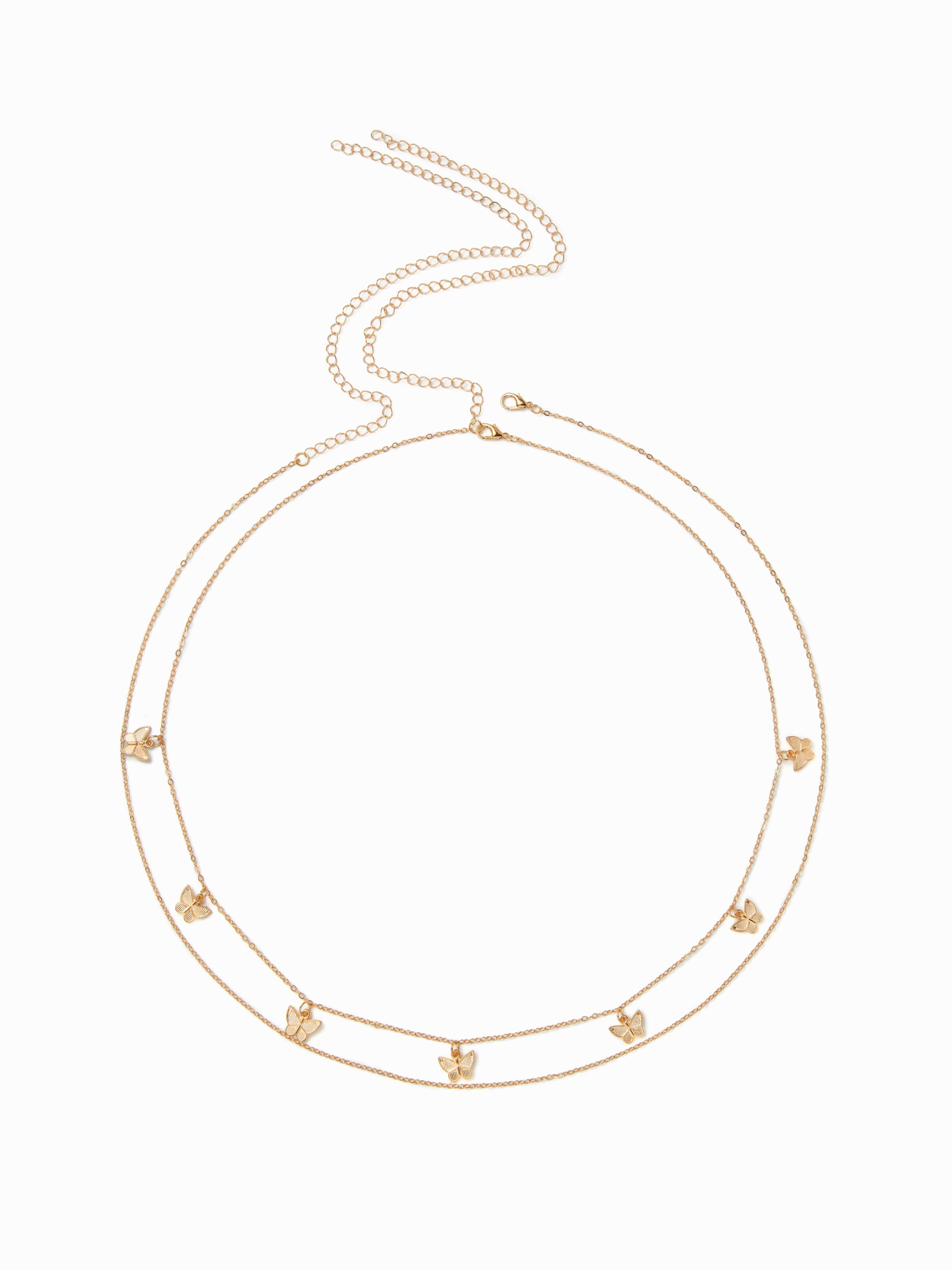 BUTTERFLY LAYERED WAIST CHAIN by CIDER