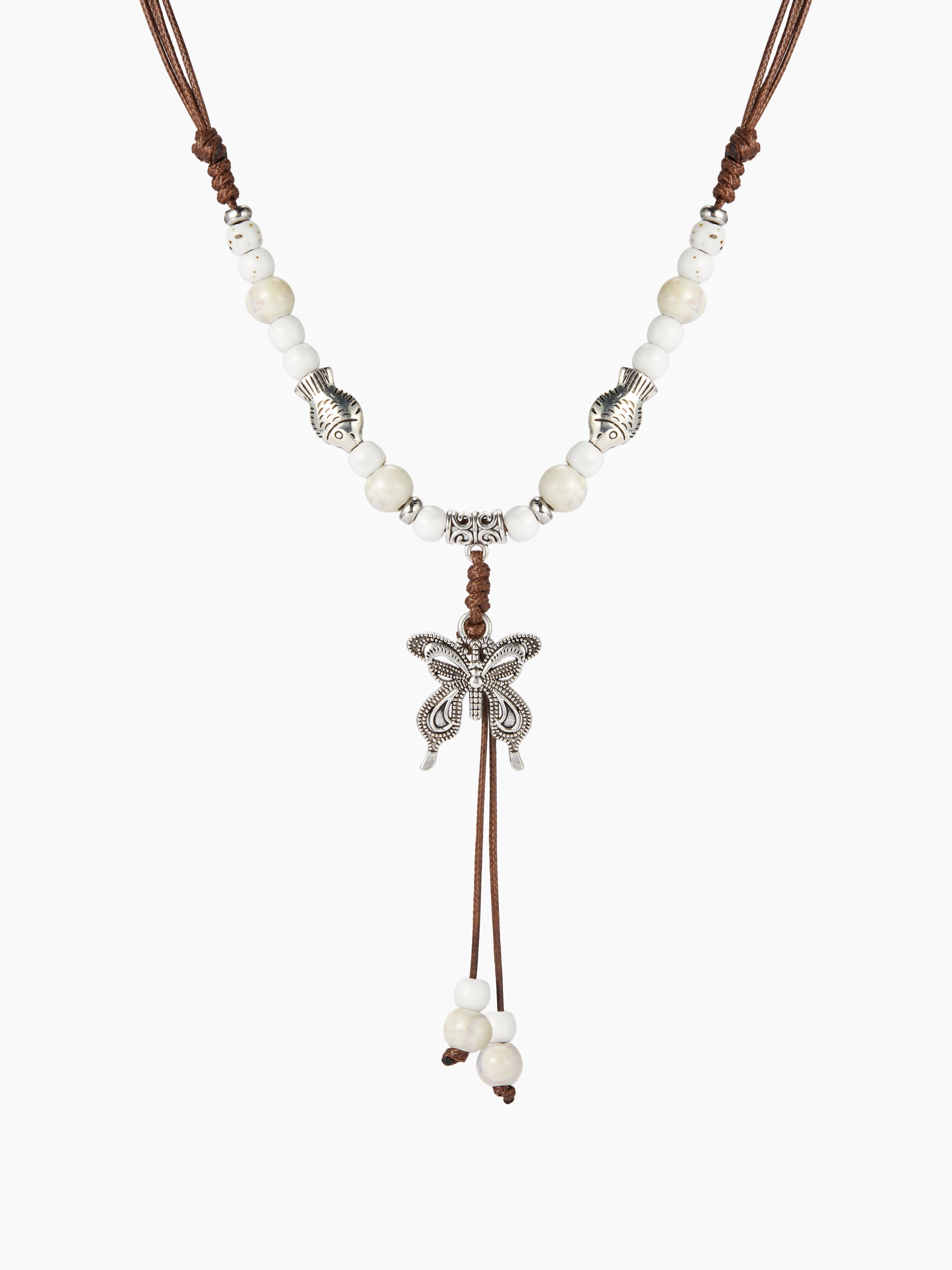 BUTTERFLY PENDANT NECKLACE by CIDER