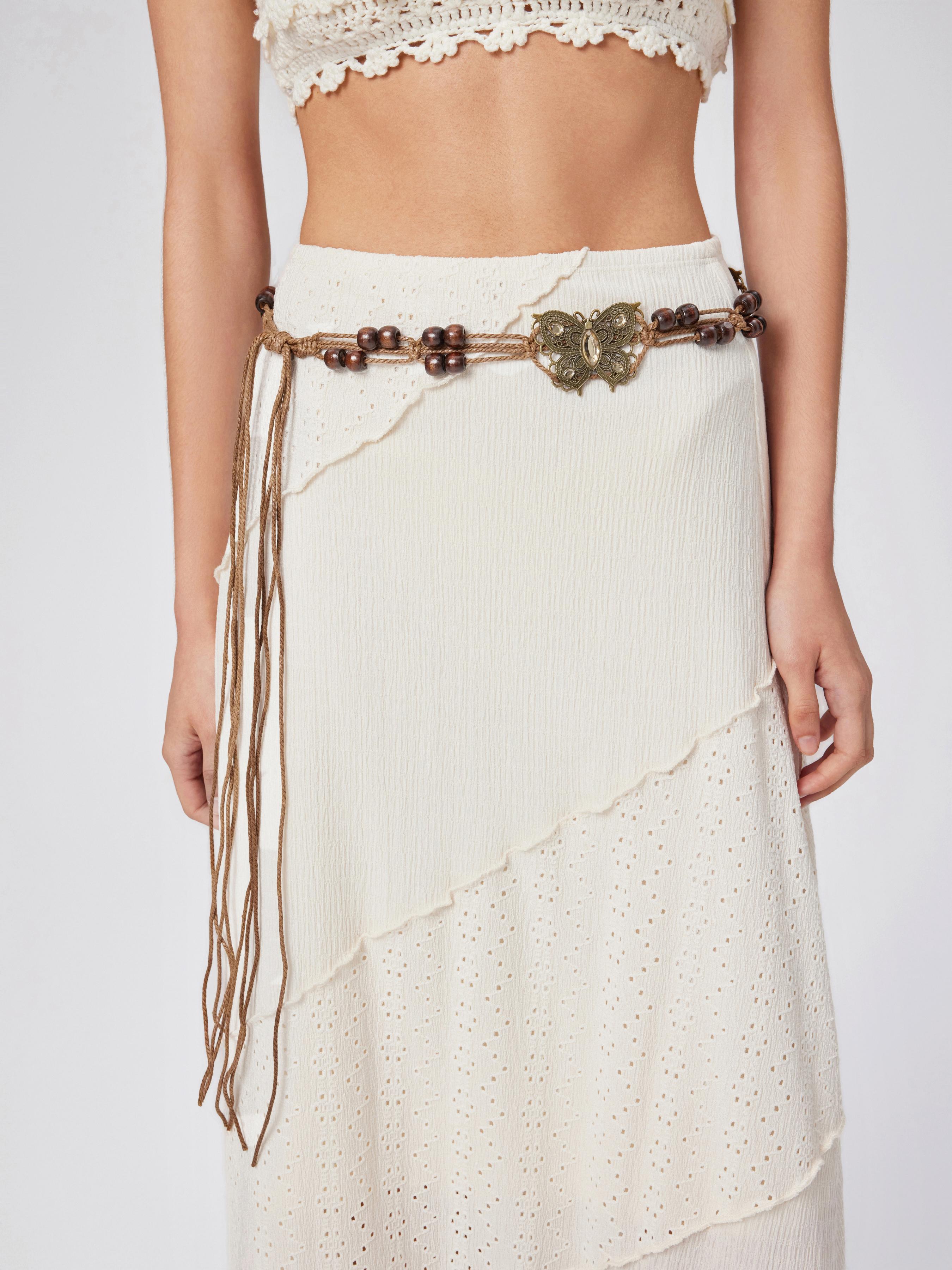 BUTTERFLY ROPE BELT by CIDER