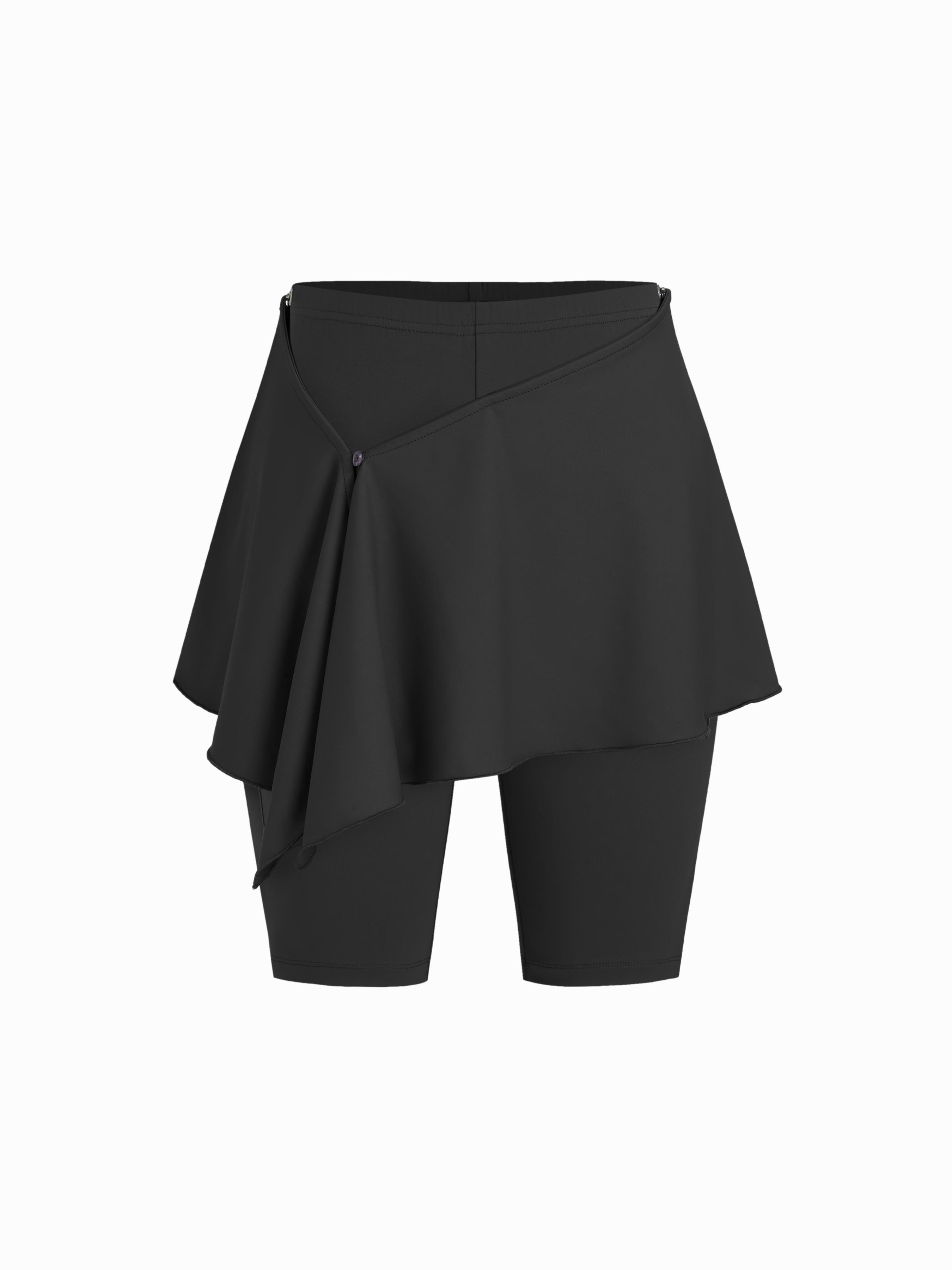 CDR Detachable Skirt Biker Short Set by CIDER