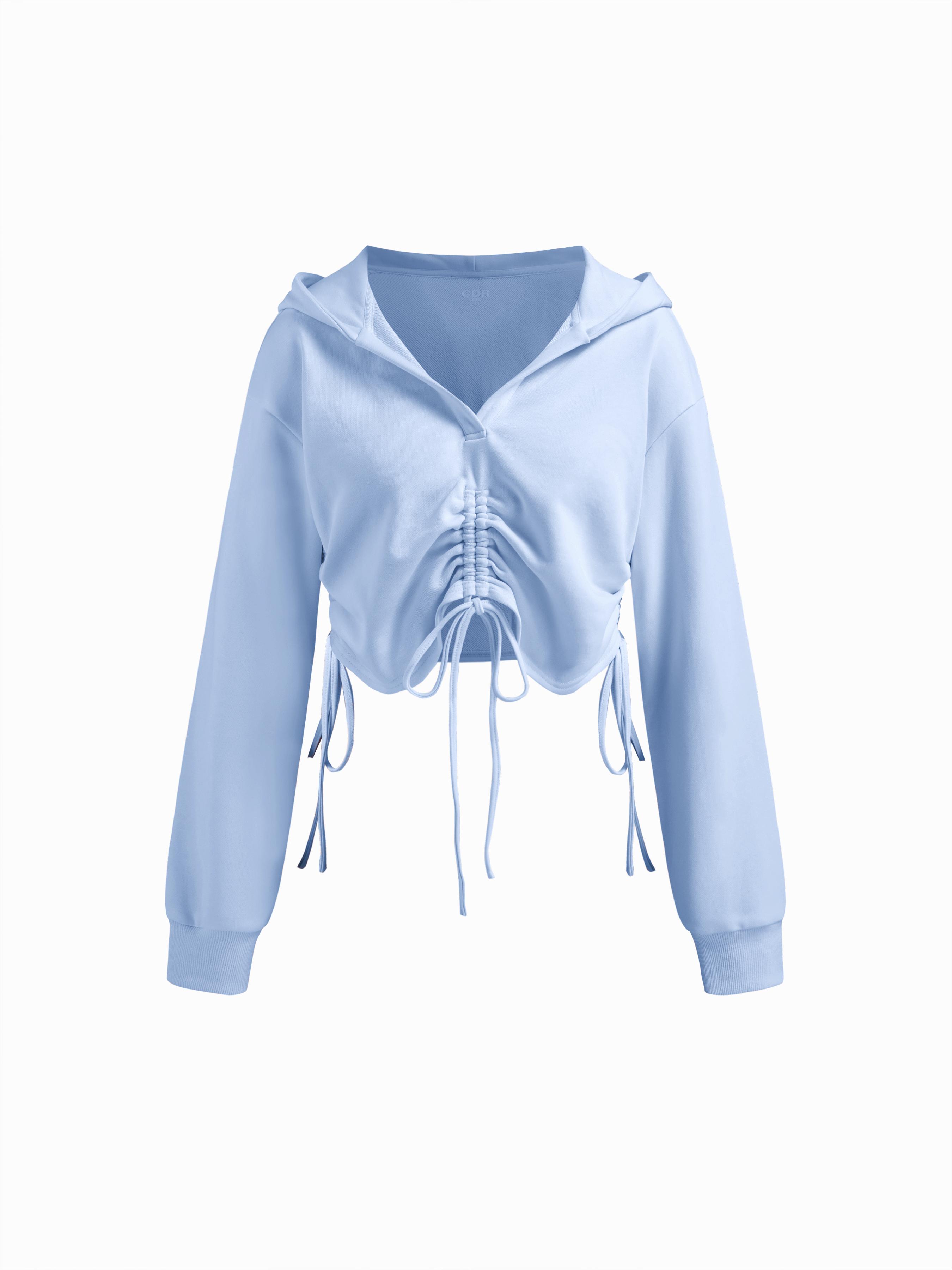 CDR Ruched Front Hoodie by CIDER
