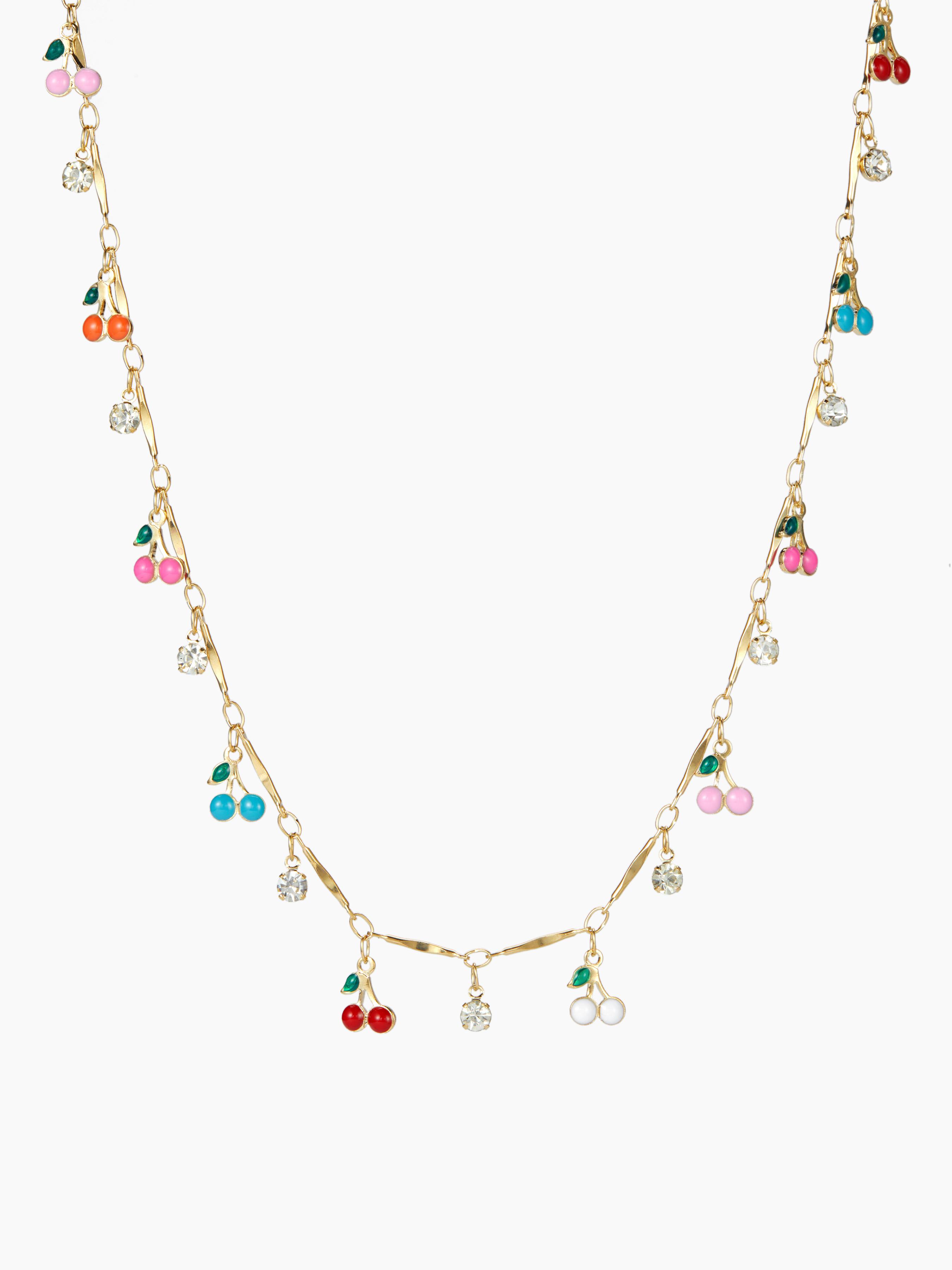 CHERRY PENDANT NECKLACE by CIDER