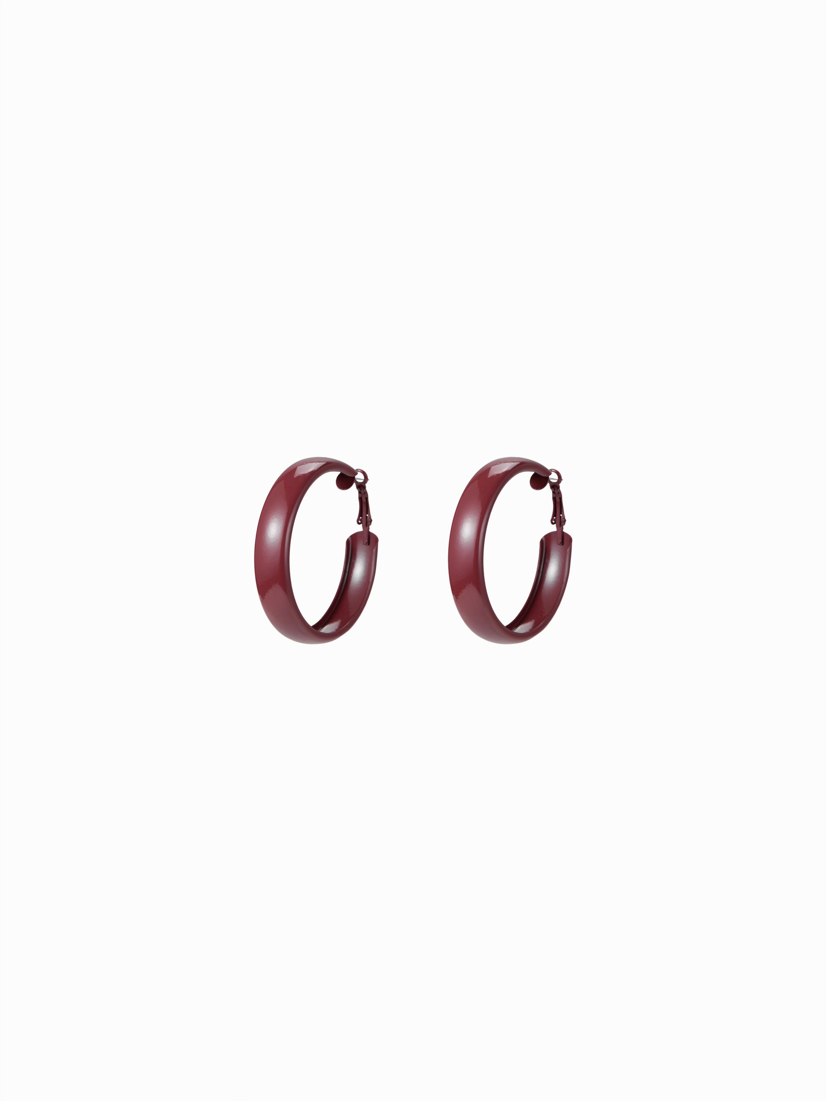 CIRCLE HOOP EARRINGS by CIDER