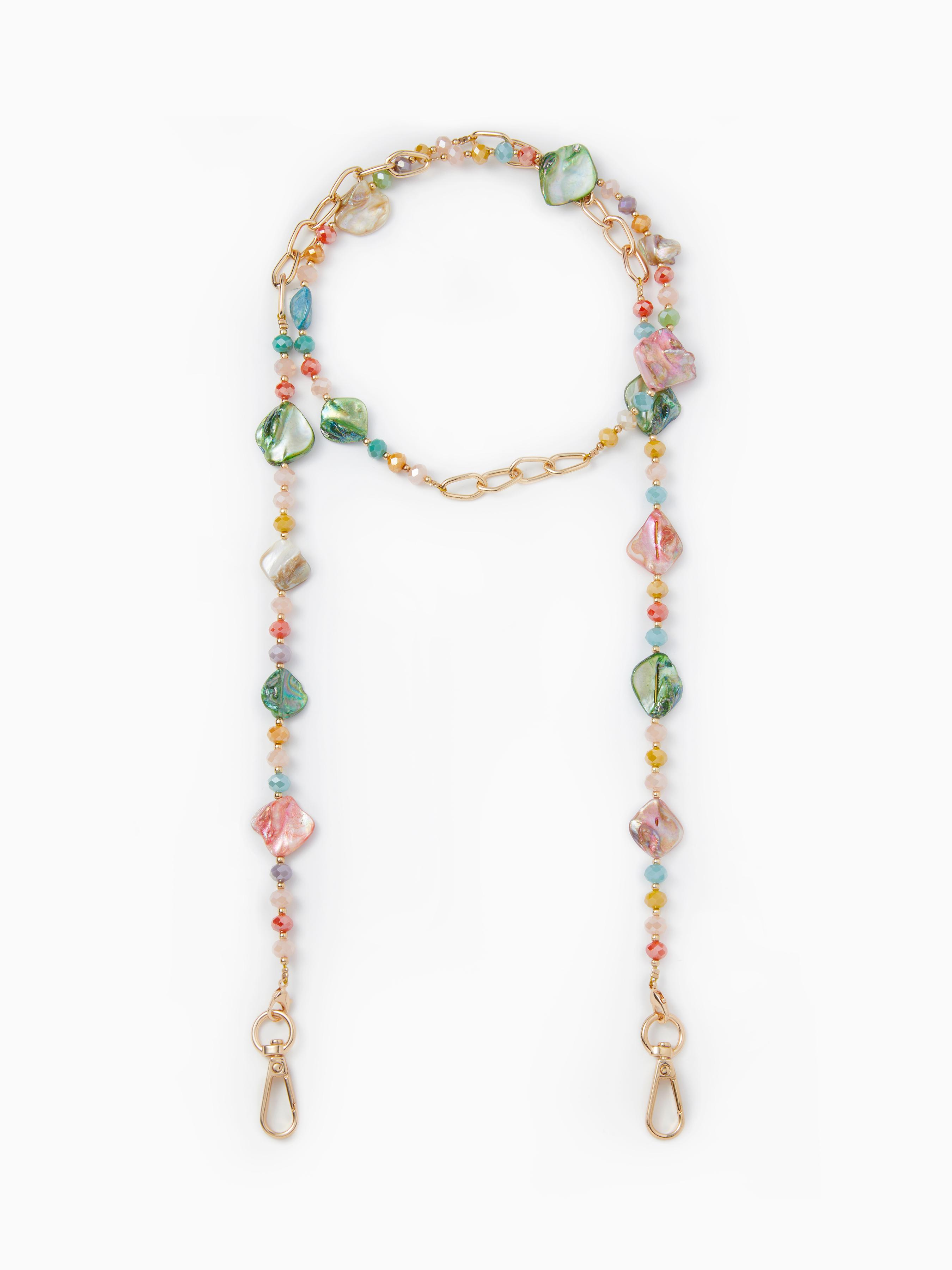 COLORFUL BEADED PHONE CHAIN by CIDER