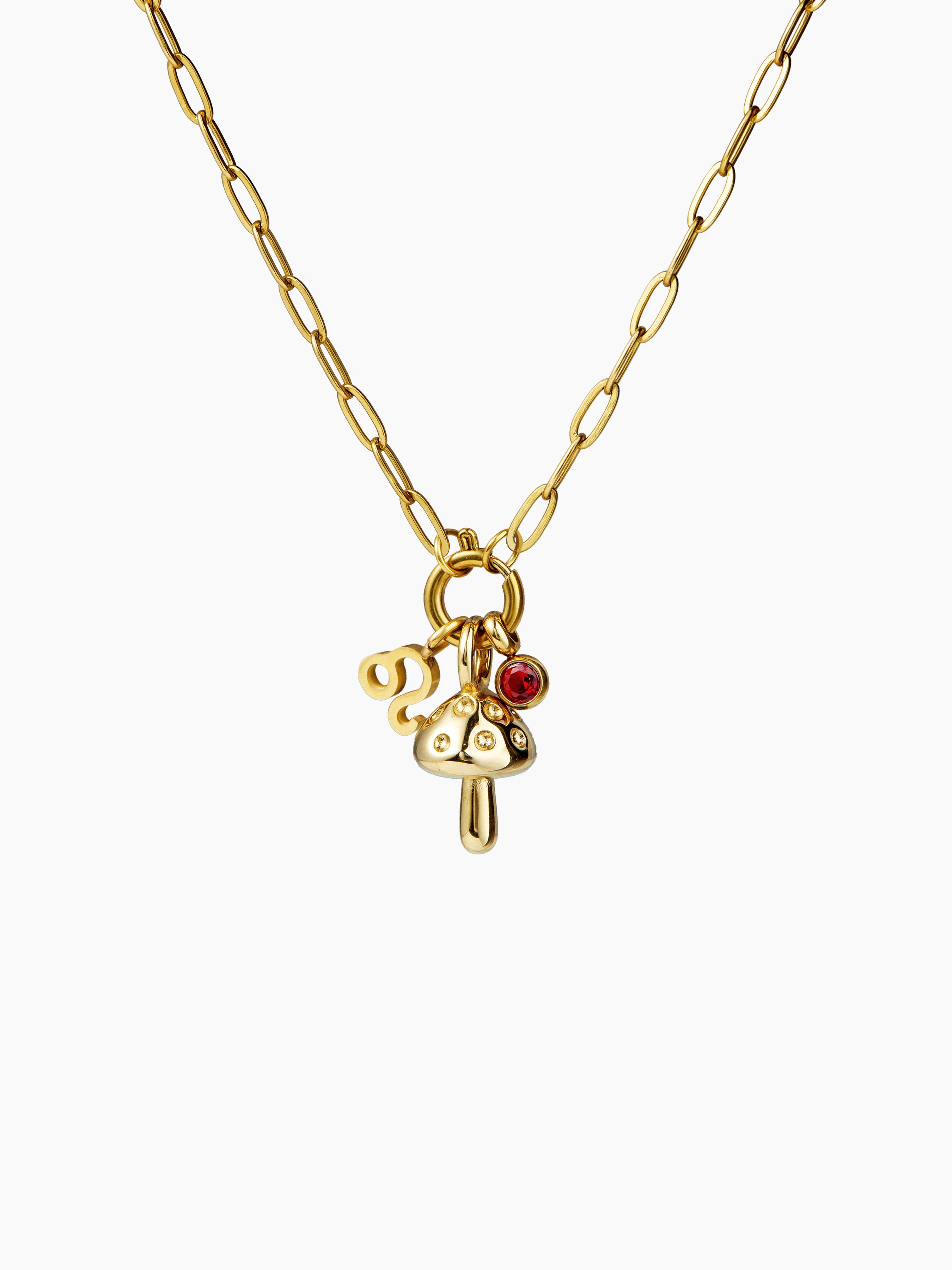 CONSTELLATION ZIRCON PEDANT NECKLACE by CIDER