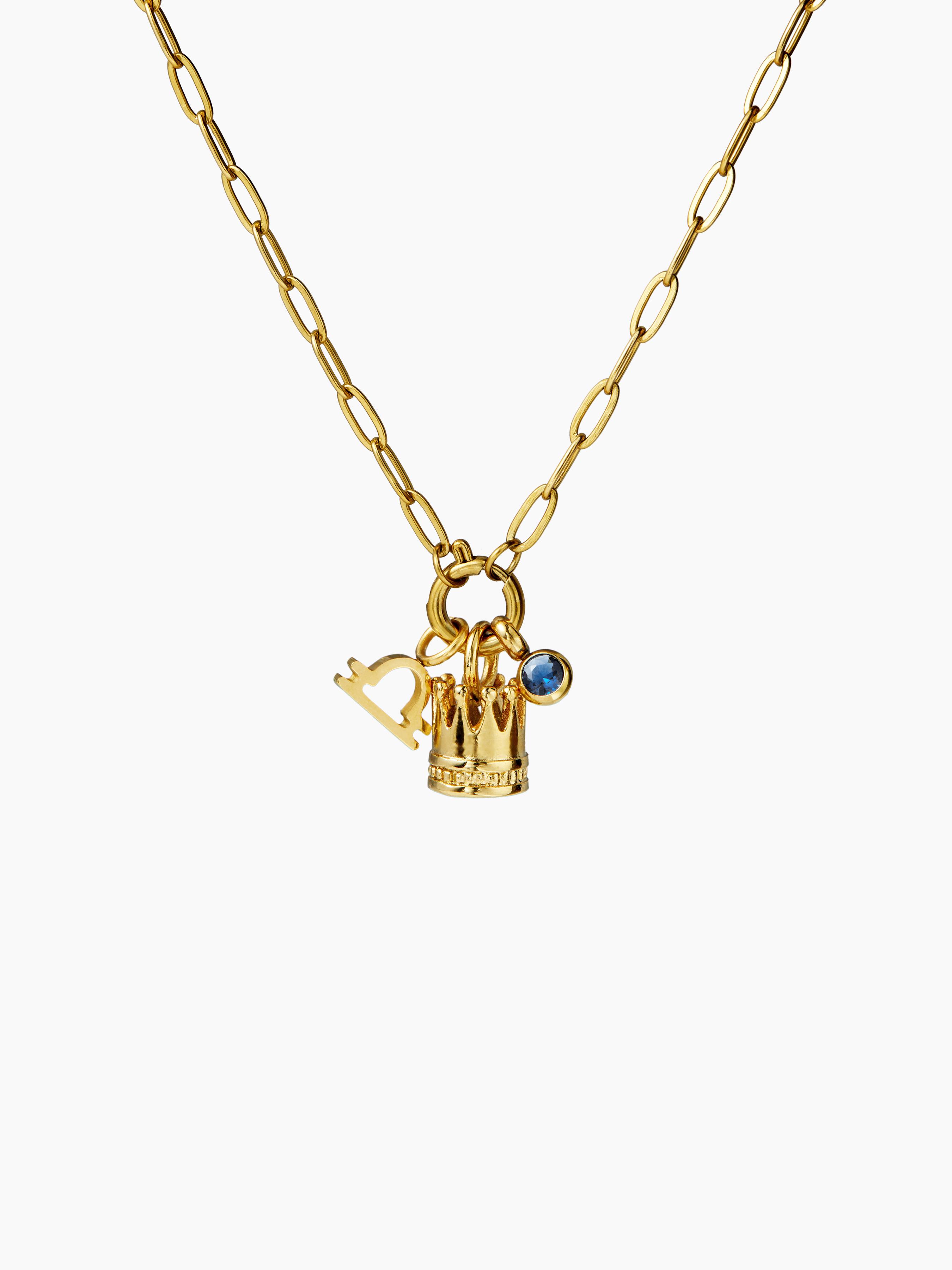 CONSTELLATION ZIRCON PEDANT NECKLACE by CIDER