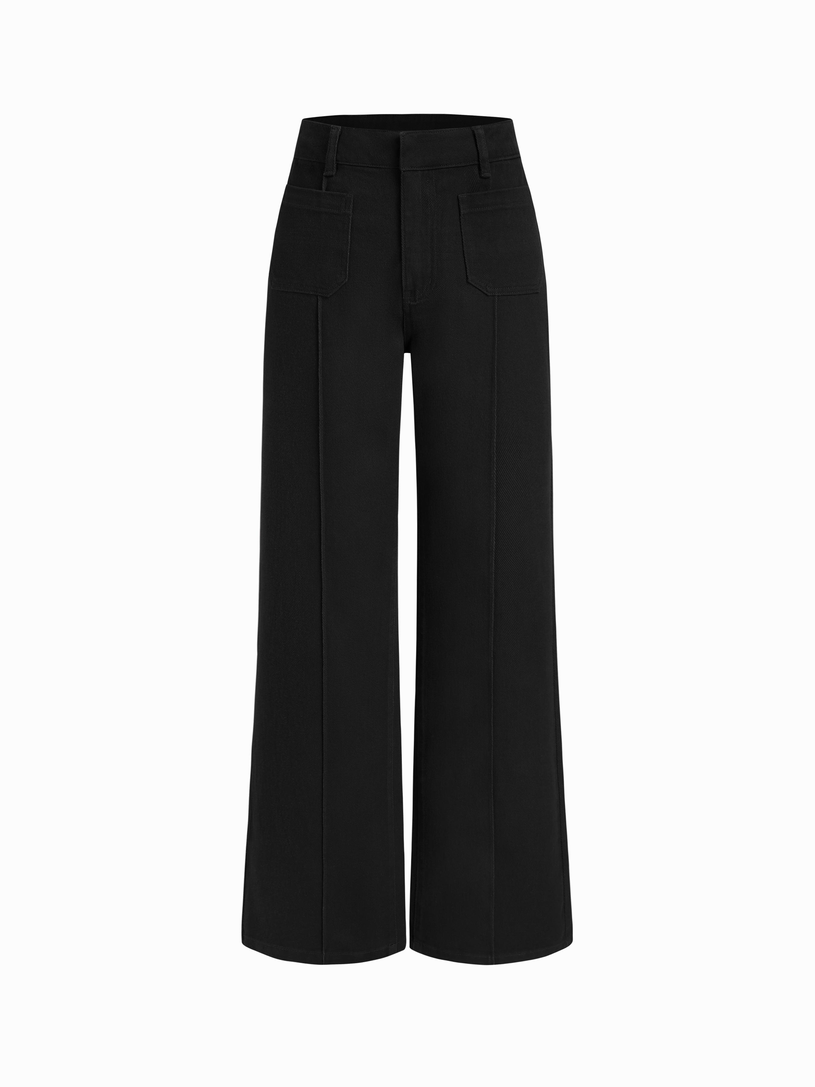 Cider Denim Low Rise Straight Leg Jeans by CIDER