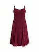 Color-Blocked Scoop Neck Flared Maxi Dress Curve & Plus by CIDER Color-Blocked Scoop Neck Flared Maxi Dress Curve & Plus by CIDER