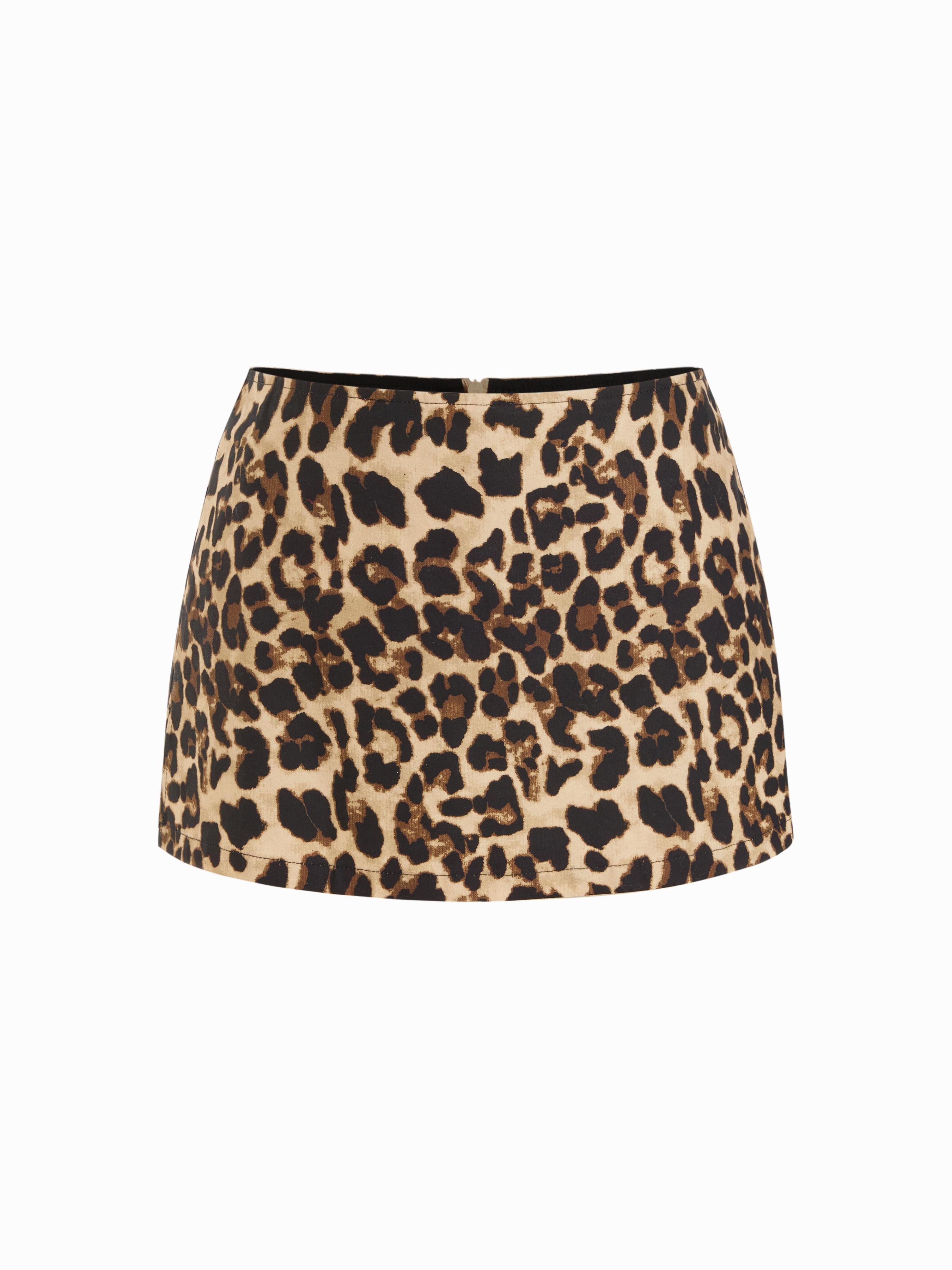 Cotton Low Rise Split Skort by CIDER