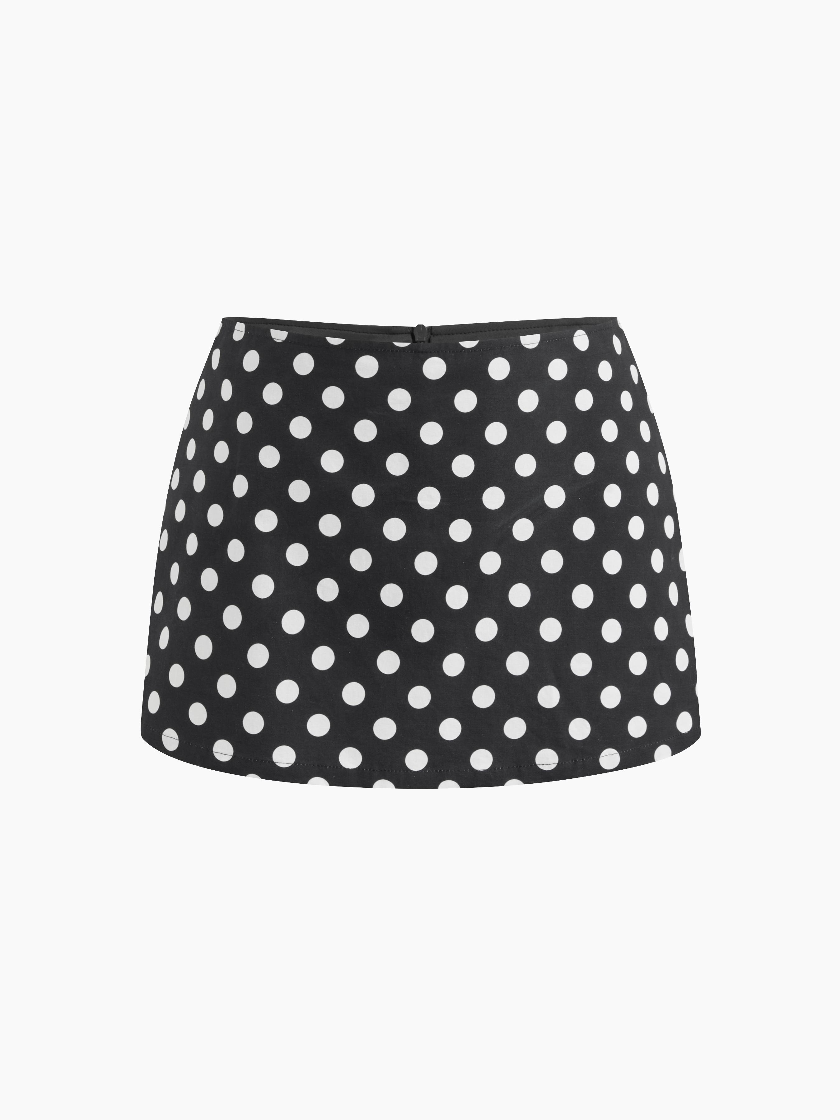 Cotton Low Rise Split Skort by CIDER