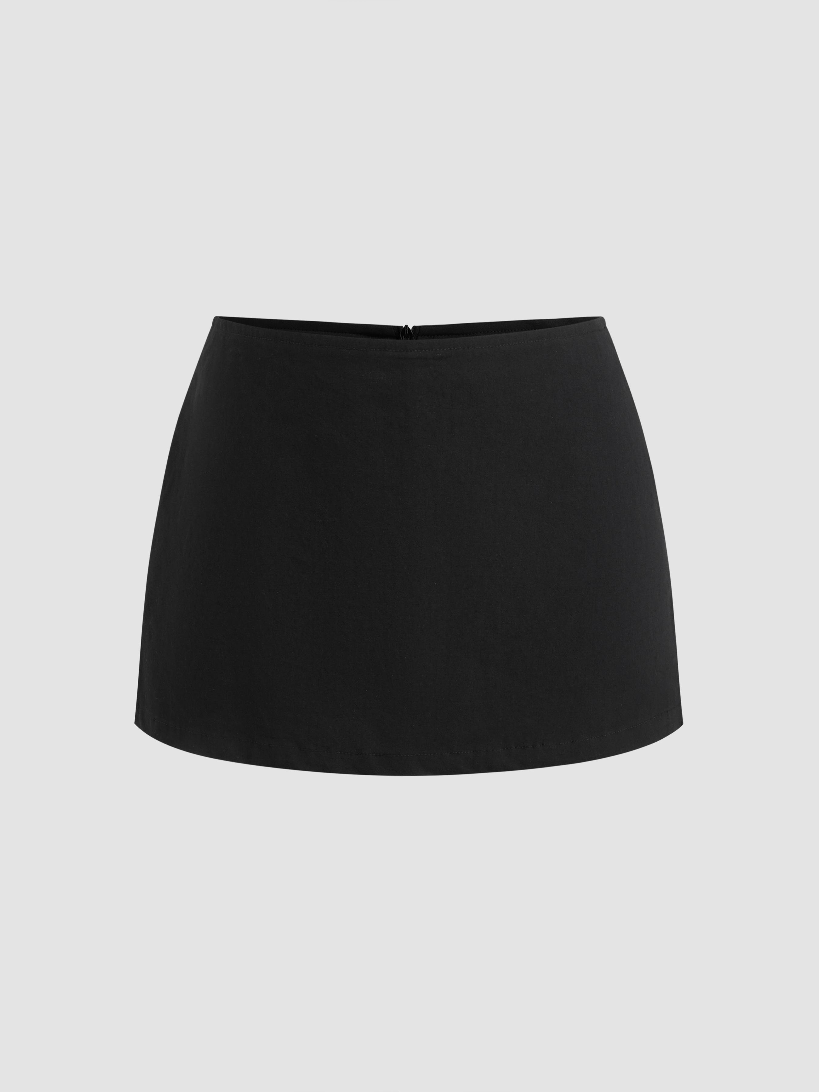 Cotton Low Rise Split Skort by CIDER