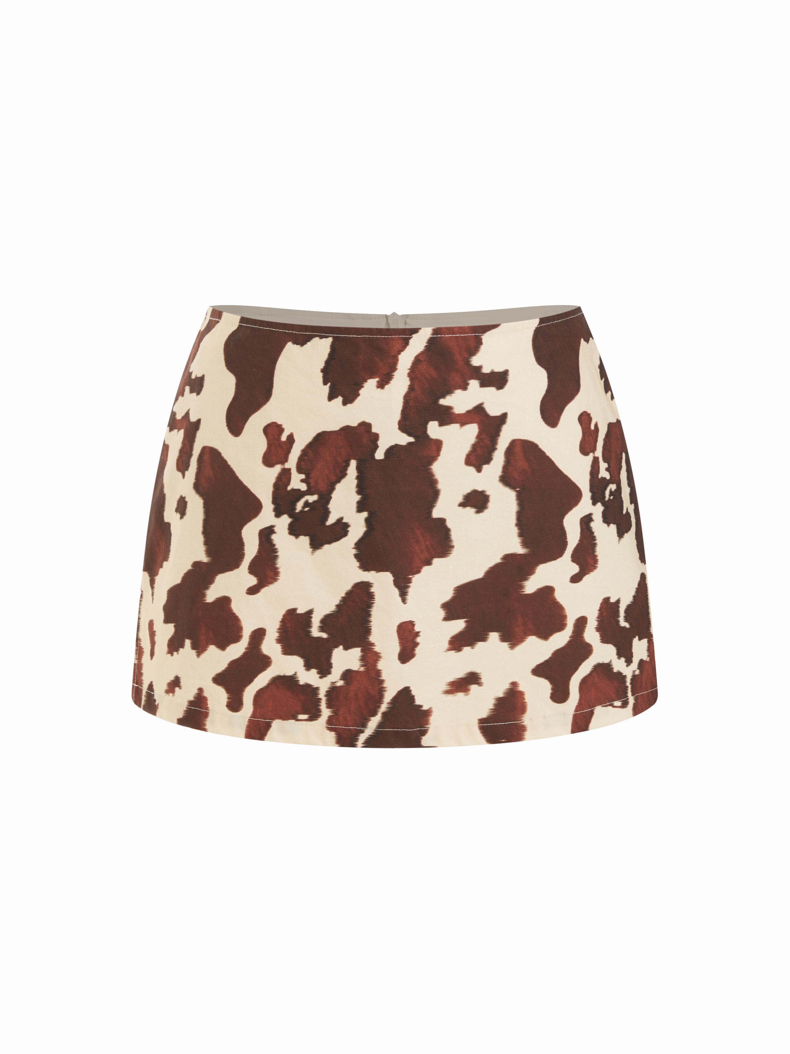 Cotton Low Rise Split Skort by CIDER