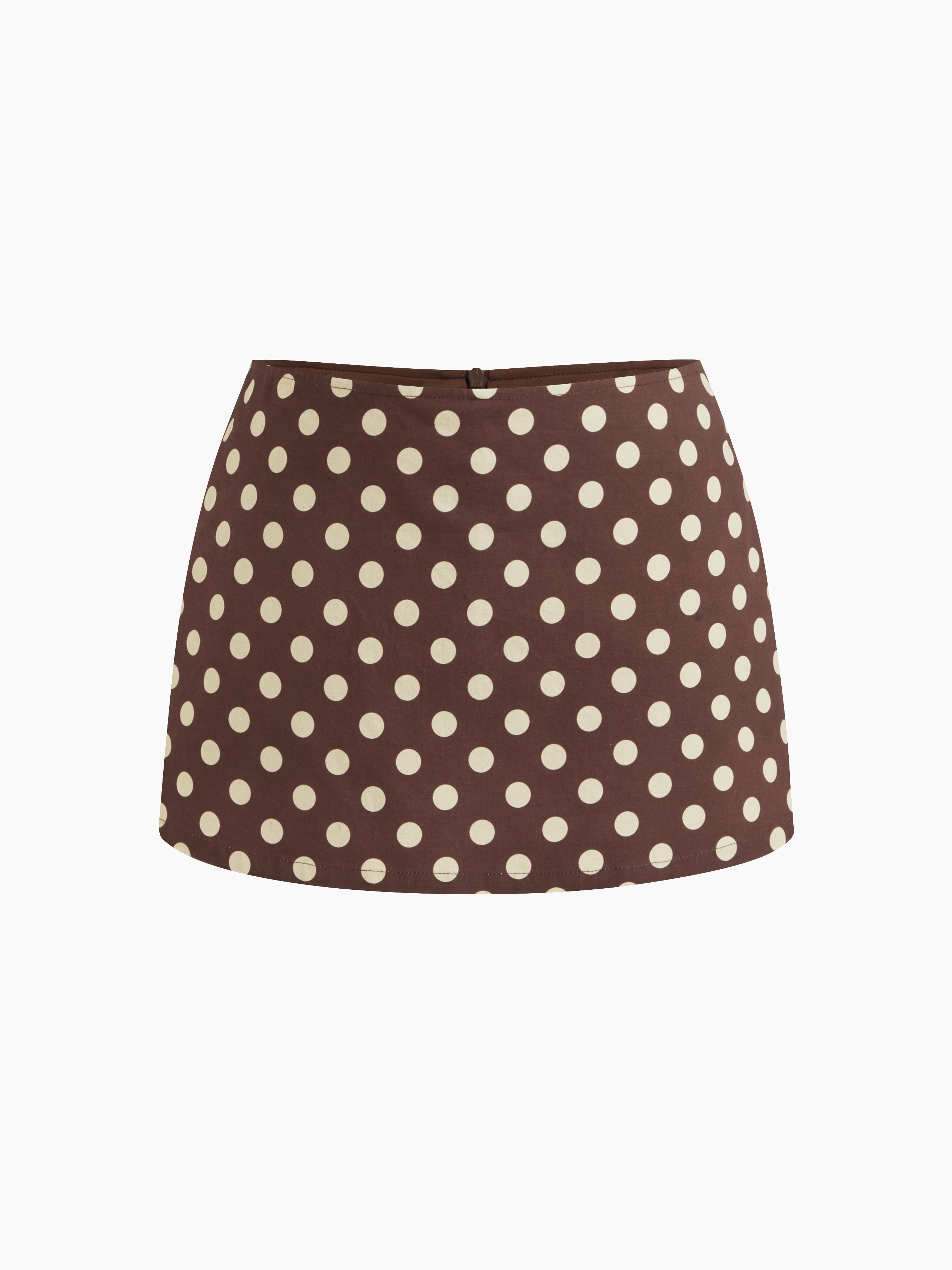 Cotton Low Rise Split Skort by CIDER