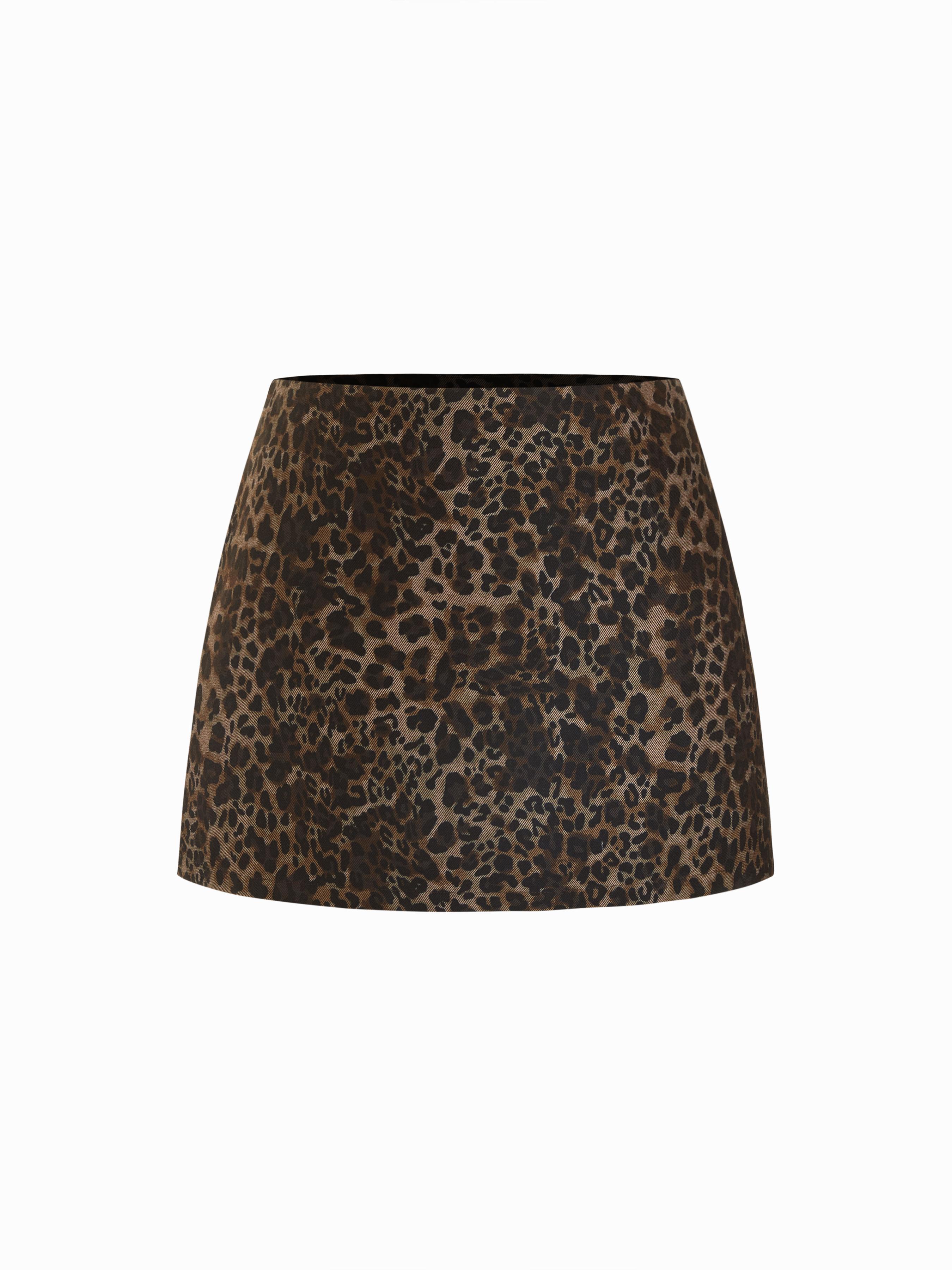Cotton-blend Plaid Zipper Mid Rise Mini Skirt by CIDER