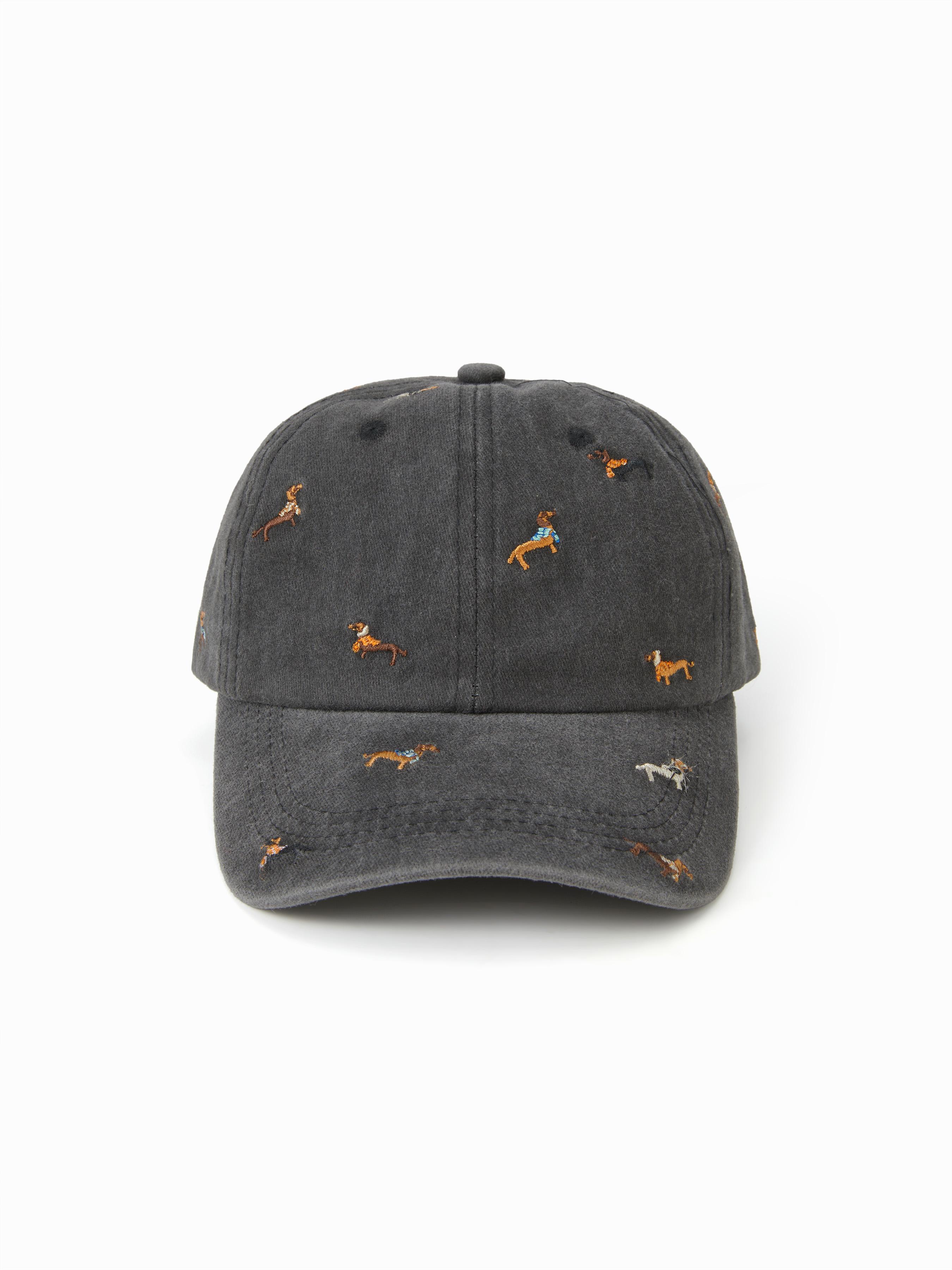 DACHSHUND EMBROIDERED BASEBALL CAP by CIDER