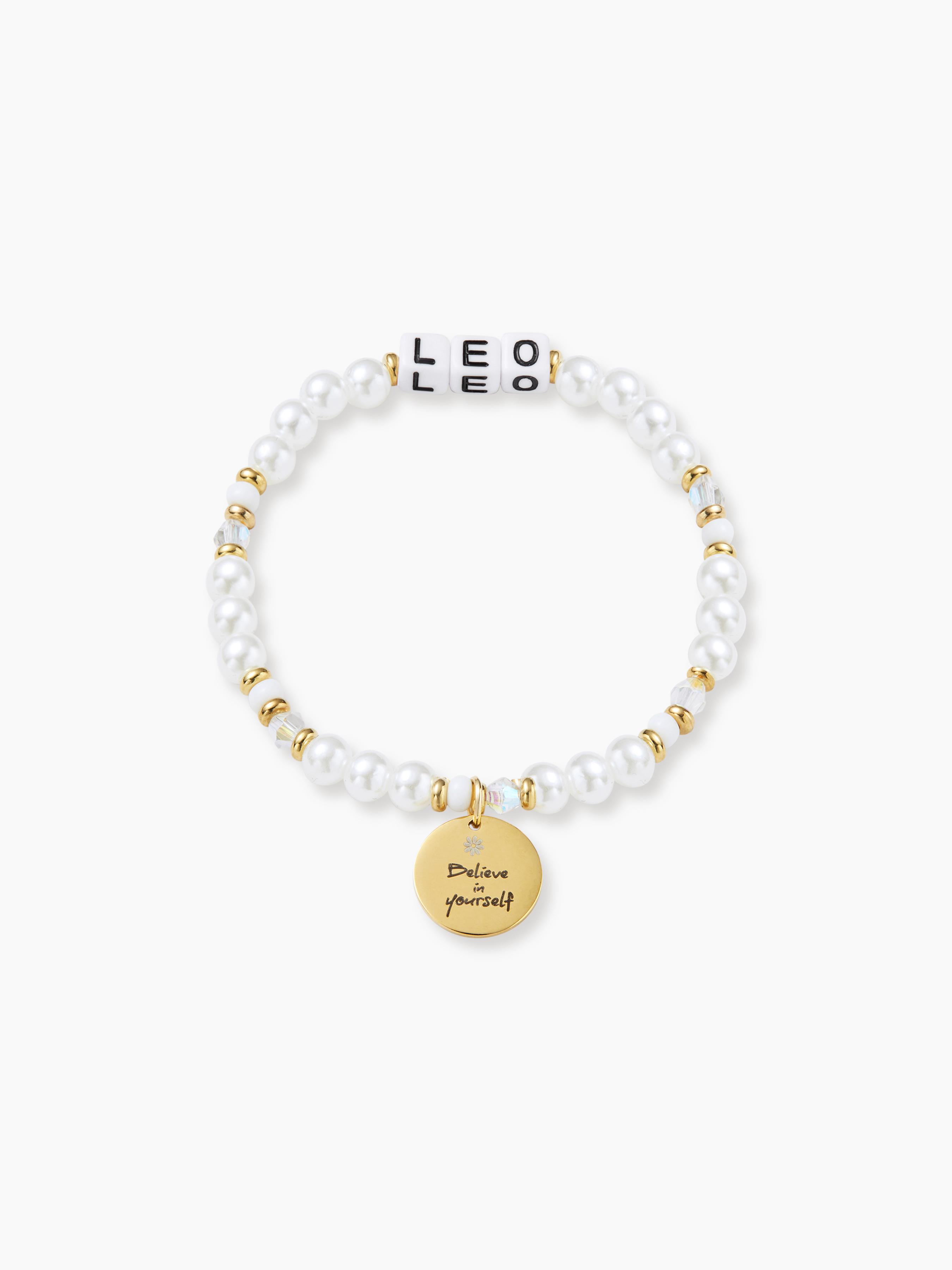 FAUX PEARL CONSTELLATION BEADED BRACELET by CIDER