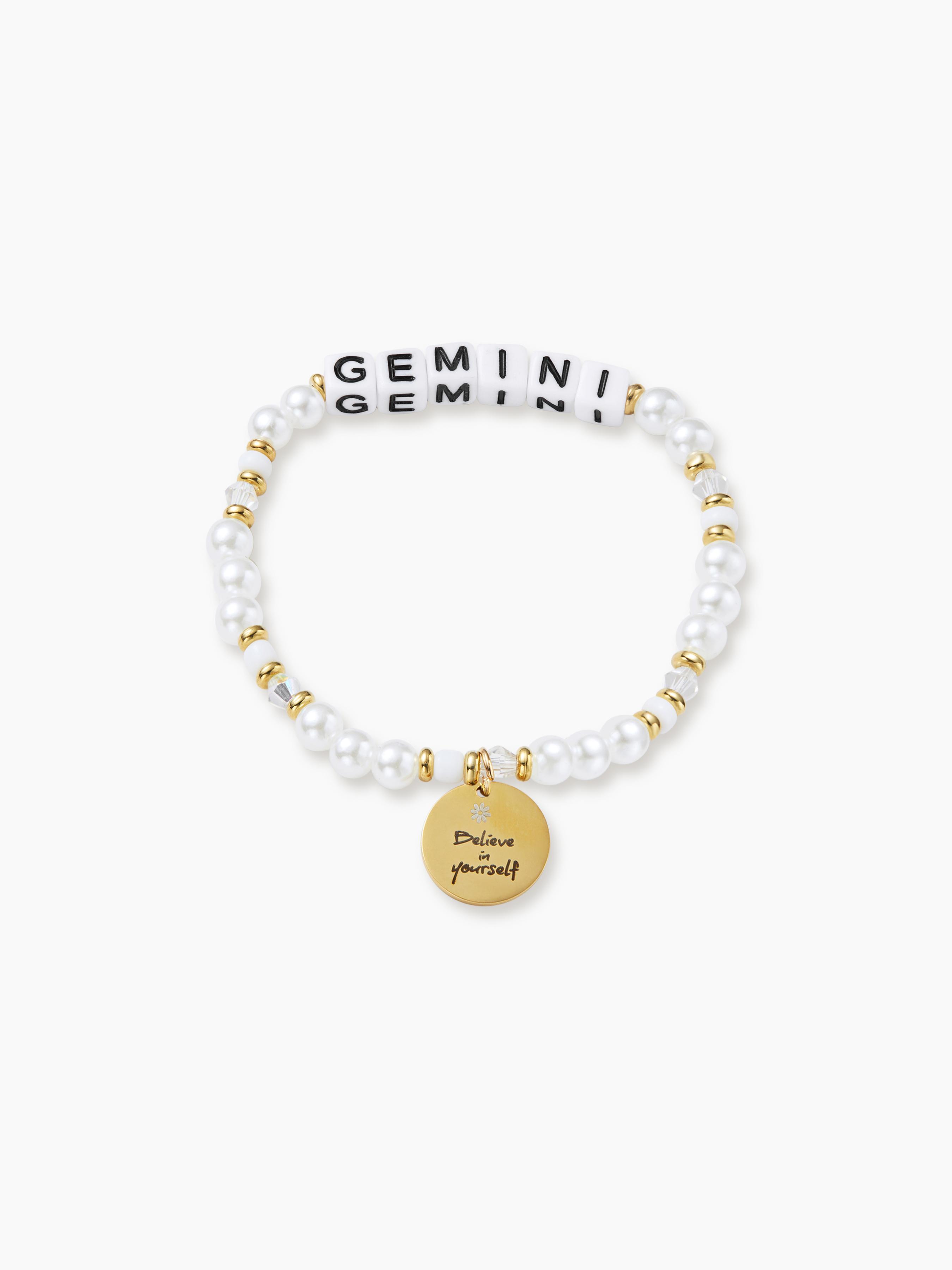 FAUX PEARL CONSTELLATION BEADED BRACELET by CIDER