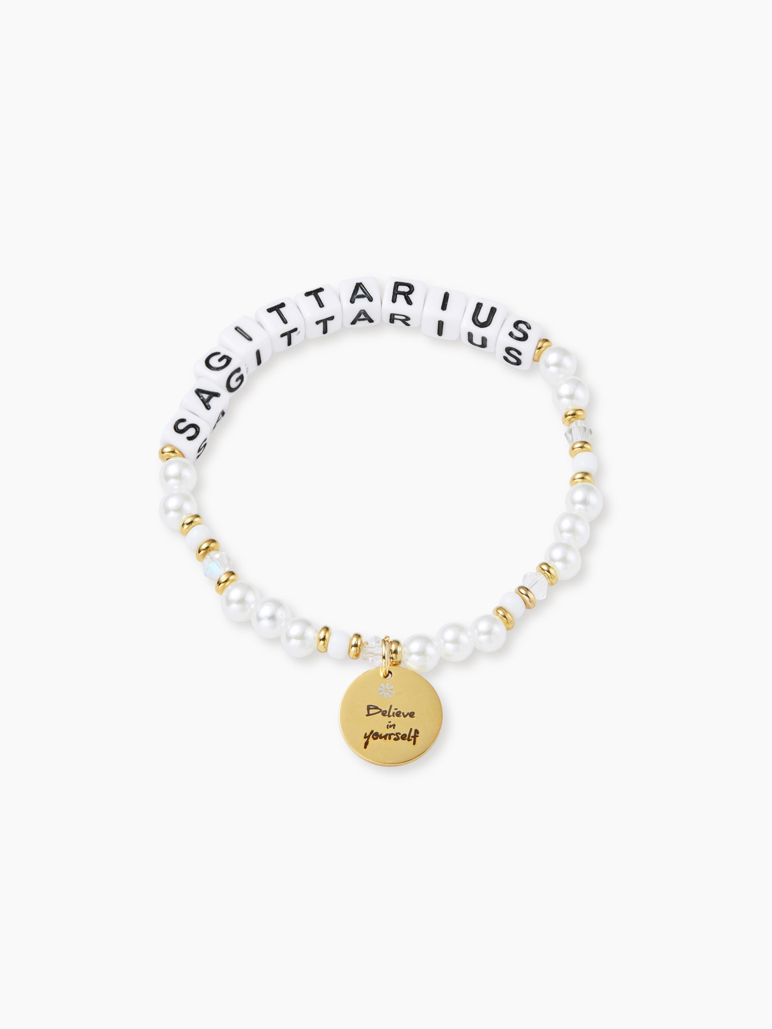 FAUX PEARL CONSTELLATION BEADED BRACELET by CIDER