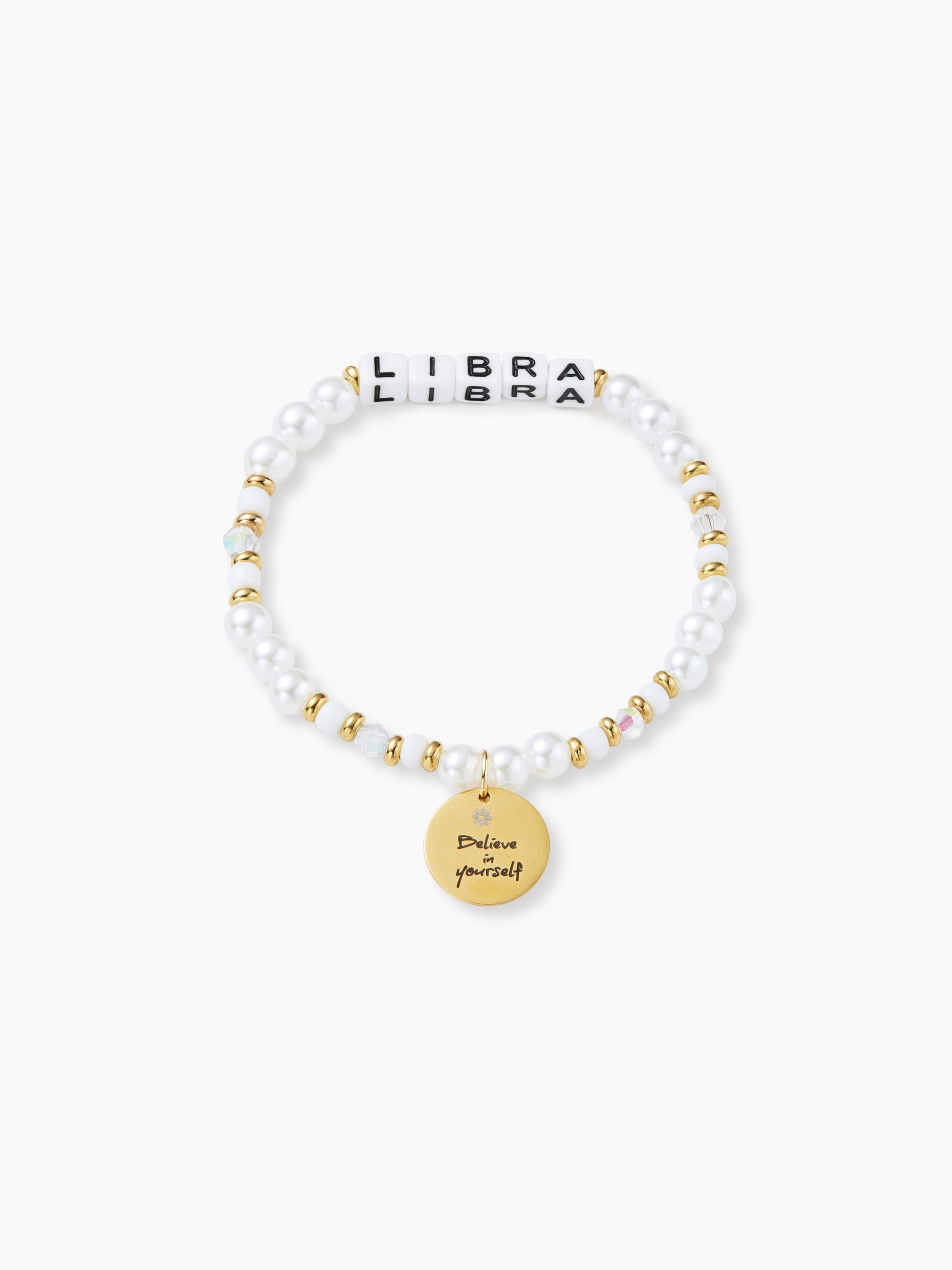 FAUX PEARL CONSTELLATION BEADED BRACELET by CIDER