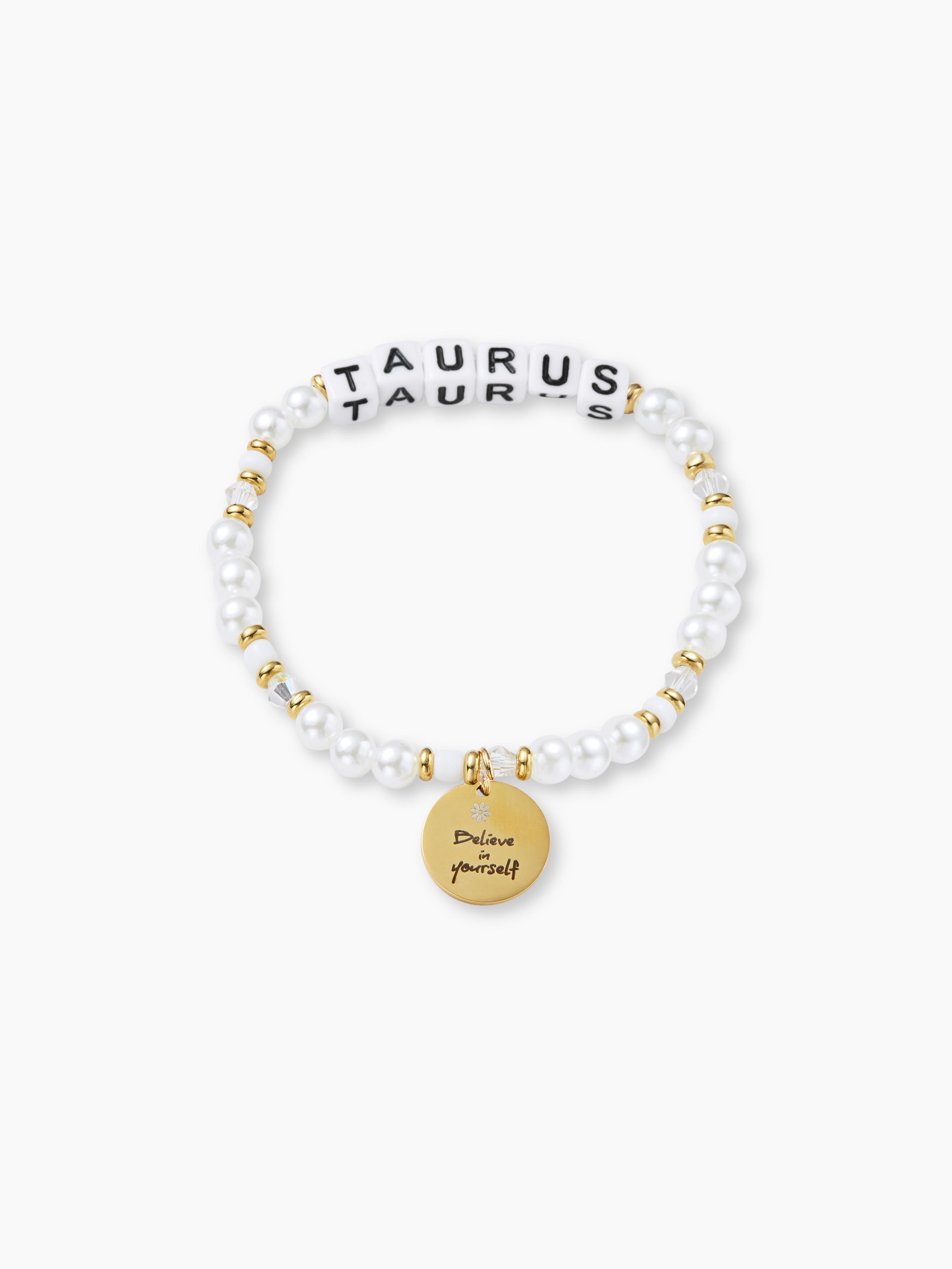 FAUX PEARL CONSTELLATION BEADED BRACELET by CIDER